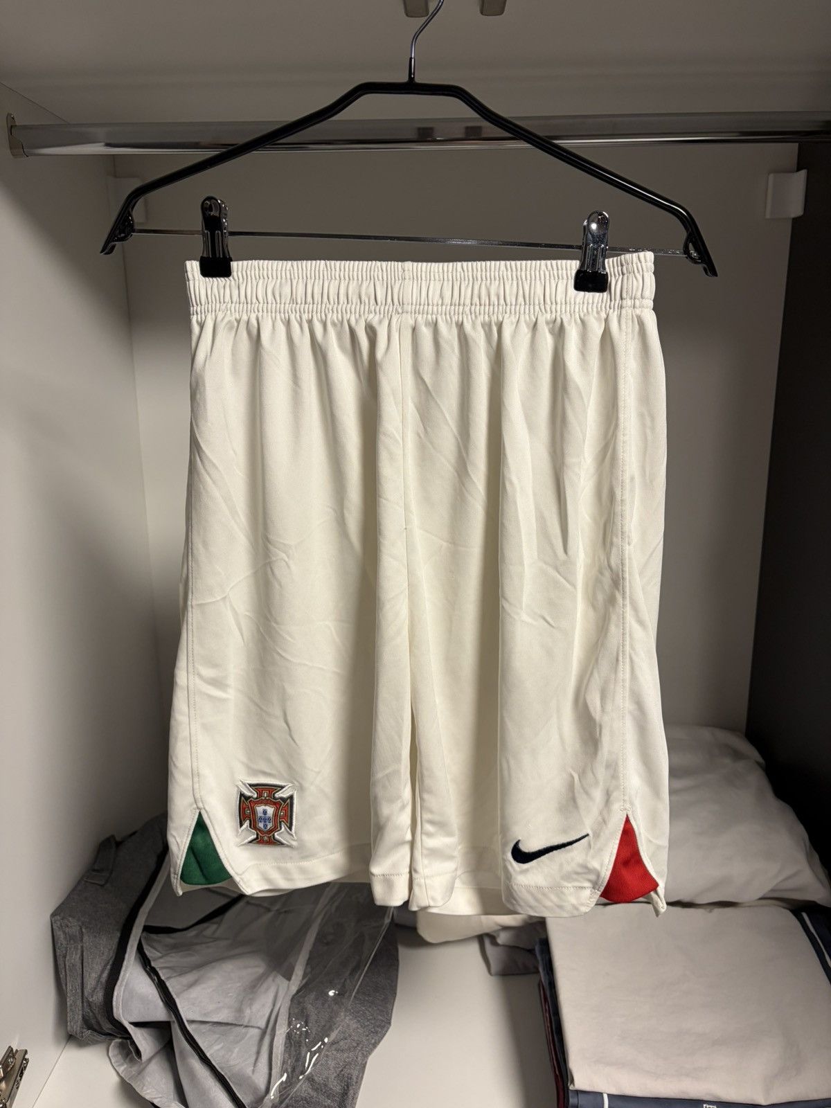 Nike PORTUGAL SOCCER SHORTS Size US 33 - 1 Thumbnail