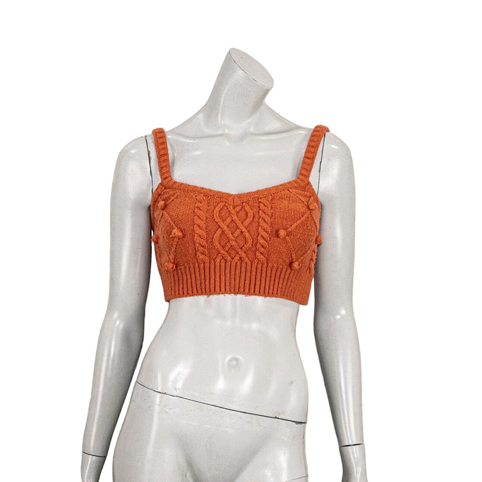 For Love & Lemons For Love and Lemons Florentina knit Crop sweater tank Size XS / US 0-2 / IT 36-38 - 2 Thumbnail