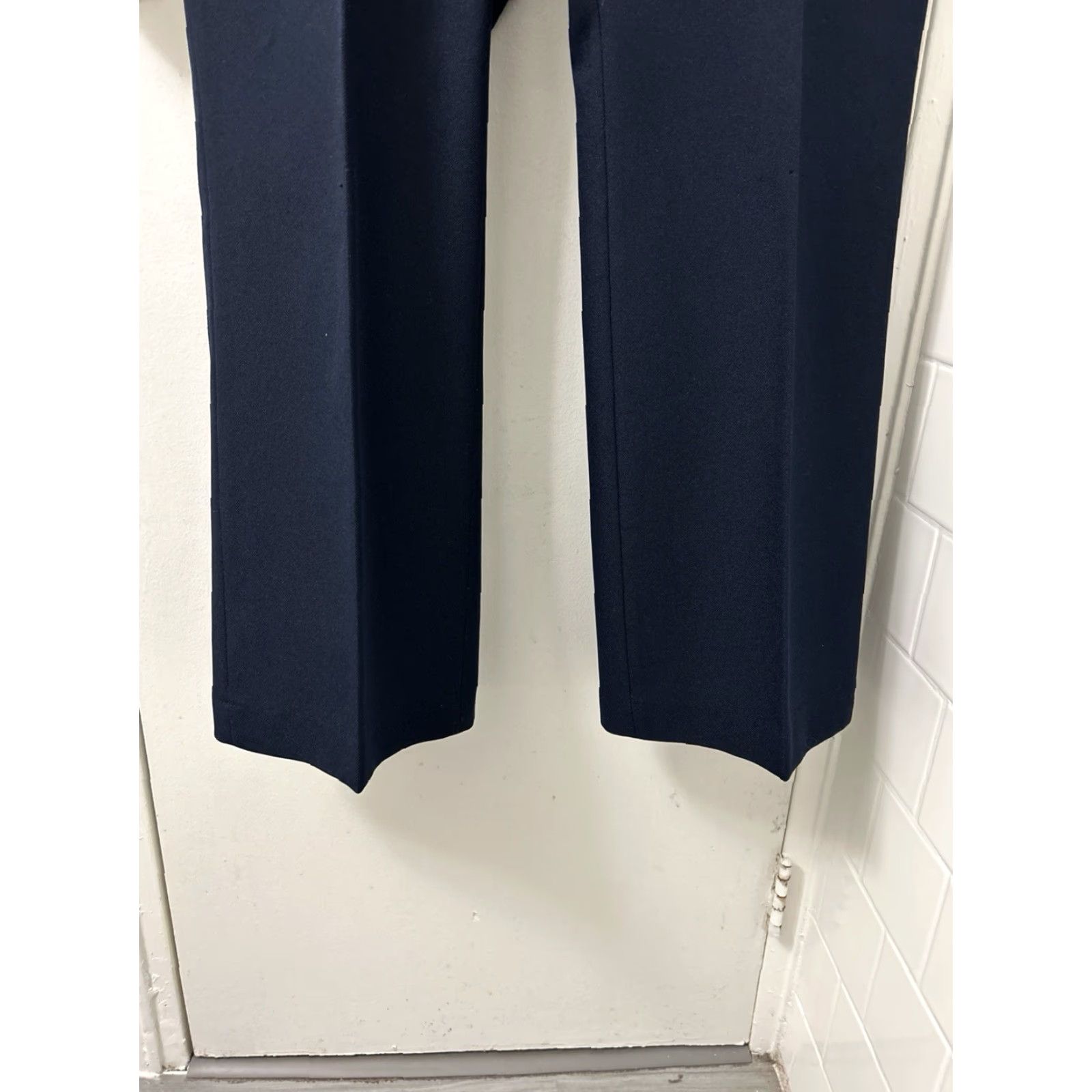 Levi's VINTAGE Levi's Panatela Pants Mens 39x30 Navy Blue Straight Leg Casual Trousers Size US 39 - 3 Thumbnail