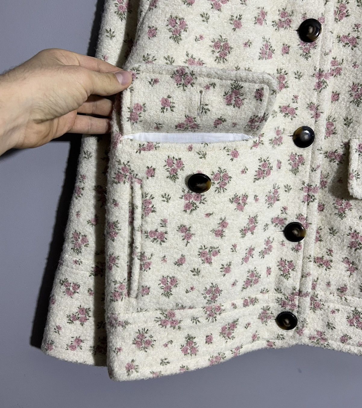 Sezane Sezane Leo Coat Floral Jacket Size M / US 6-8 / IT 42-44 - 7 Thumbnail