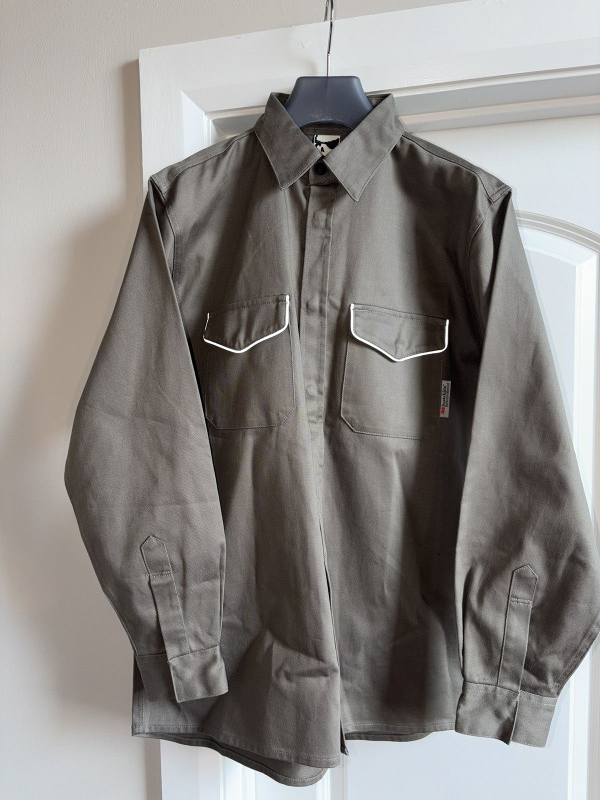 GR10K Flame Retardant Twill Button Up Size US XL / EU 56 / 4 - 3 Thumbnail