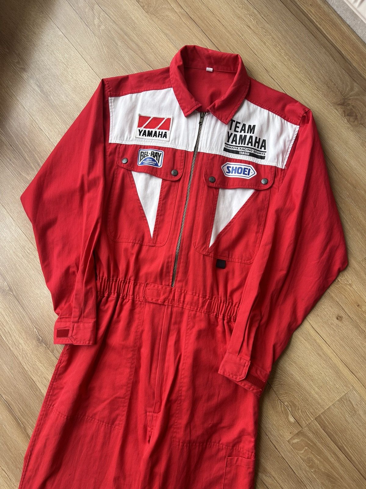Yamaha Vintage Yamaha Racing Team Coverall Japan Made Size US 34 / EU 50 - 8 Thumbnail