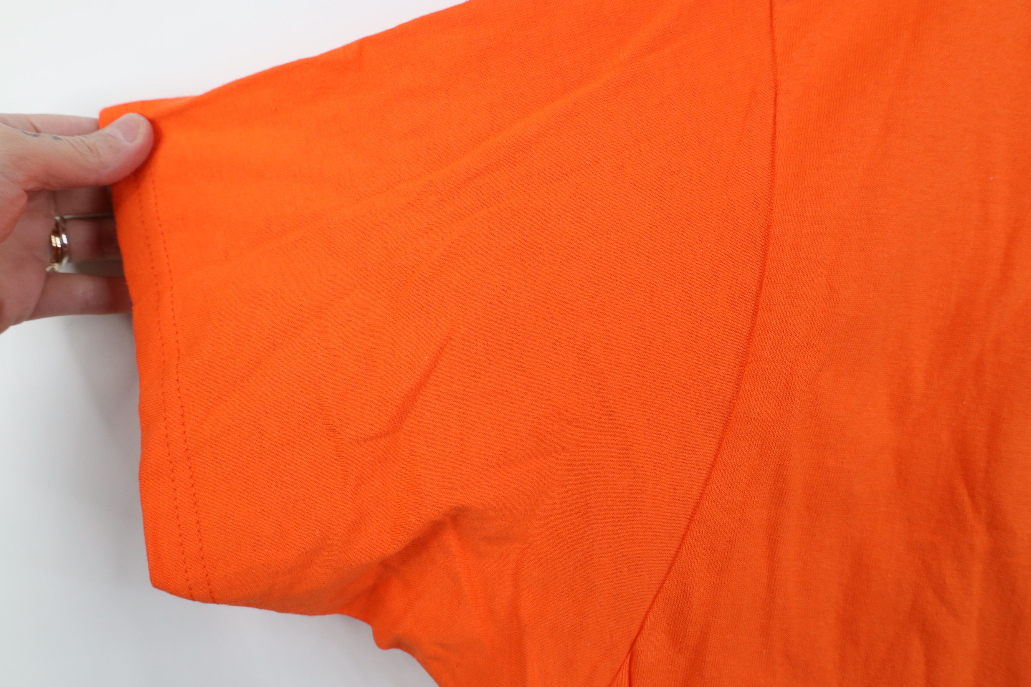 Hanes Deadstock Vintage 90s Hanes Short Sleeve T-Shirt Cotton Size XL / US 12-14 / IT 48-50 - 8 Thumbnail