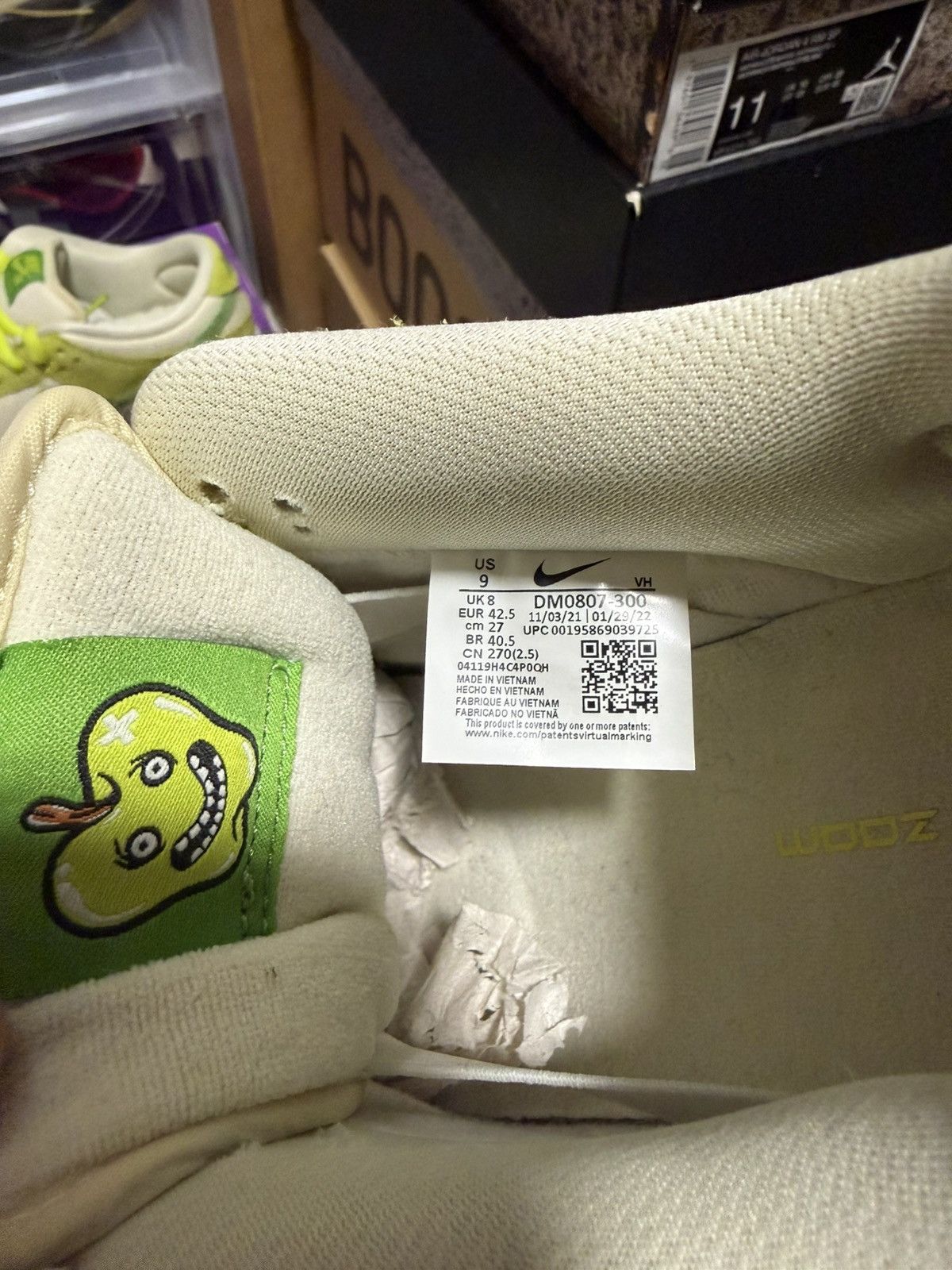 Nike SB Nike SB Dunk Low Pro Green Apple Size US 9 / EU 42 - 8 Thumbnail