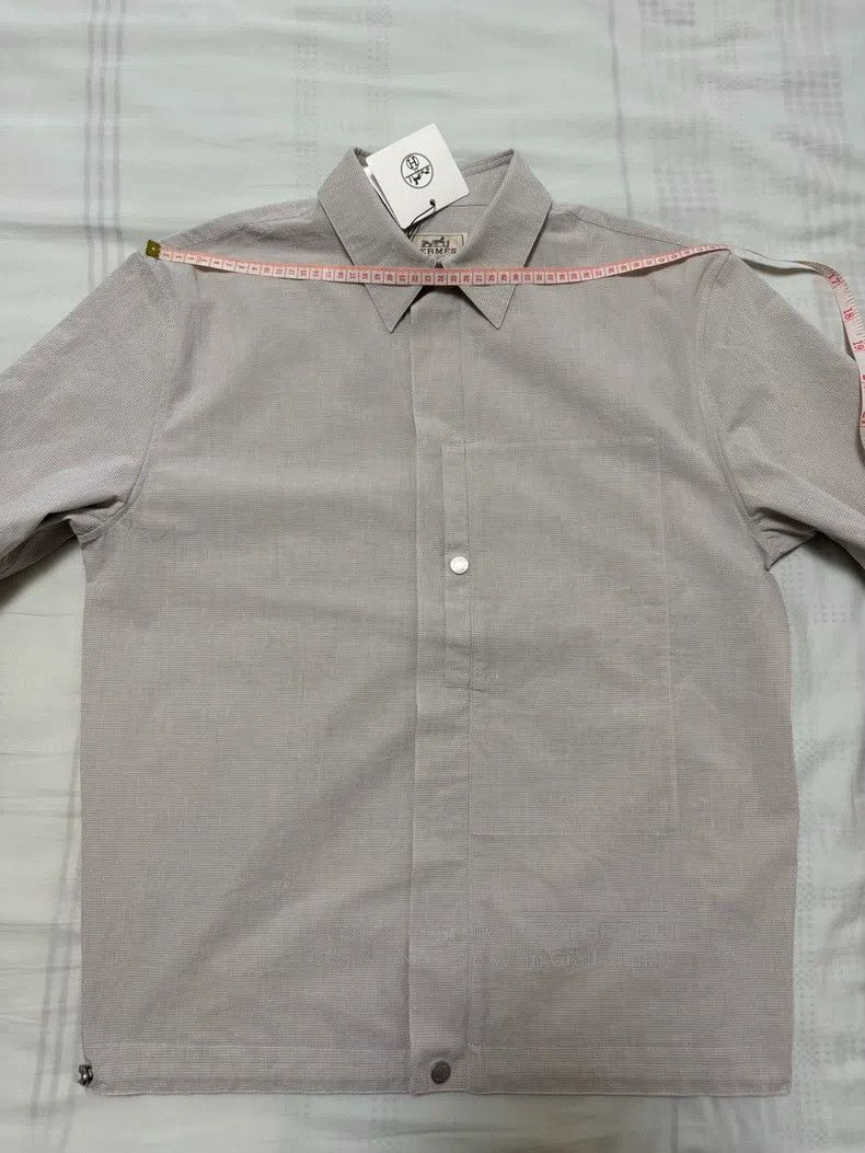 Hermes Hermes Jacket shirt, hem with drawstring. Size US S / EU 44-46 / 1 - 3 Thumbnail