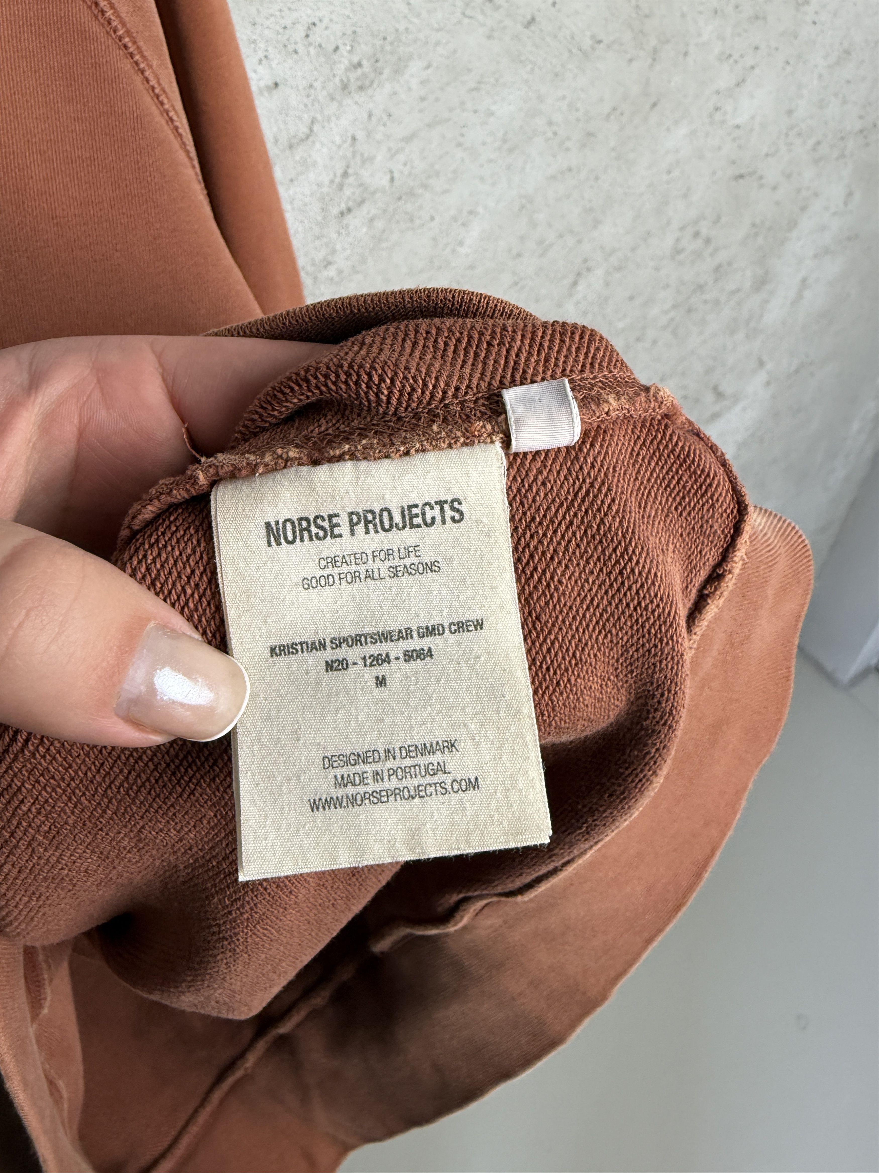 Norse Projects Norse Projects Kristian Sportswear GMD sweatshirt Size US M / EU 48-50 / 2 - 3 Thumbnail