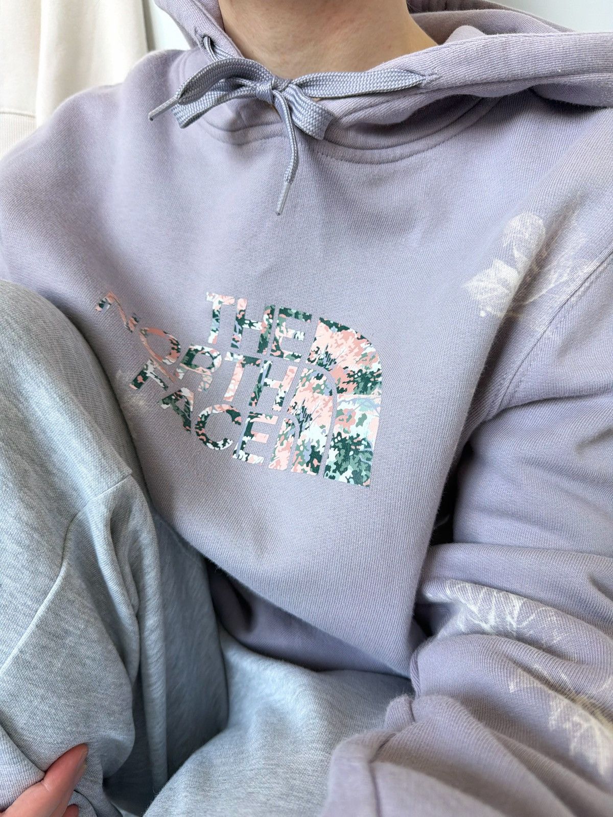 The North Face Vintage hoodie The North Face TNF big logo leaves custom Size L / US 10 / IT 46 - 2 Thumbnail