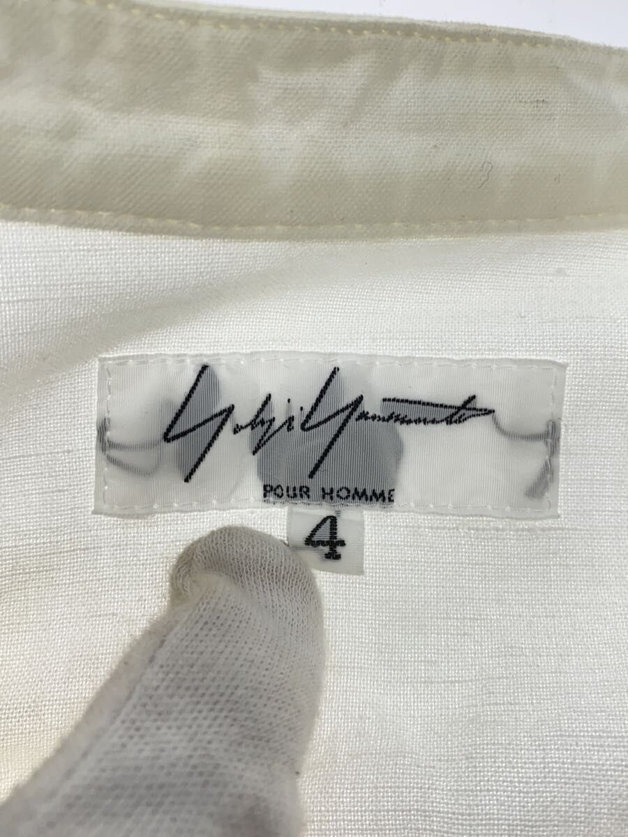 Yohji Yamamoto Pour Homme Linen Shirt Size US XL / EU 56 / 4 - 3 Thumbnail