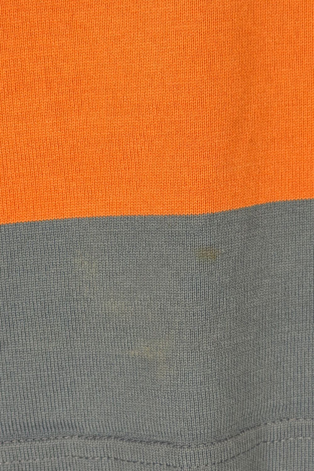 Polo Ralph Lauren Vintage Polo Ralph Lauren Rugby Shirt Grey Orange Stripe Y2K Size US XS / EU 42 / 0 - 5 Thumbnail