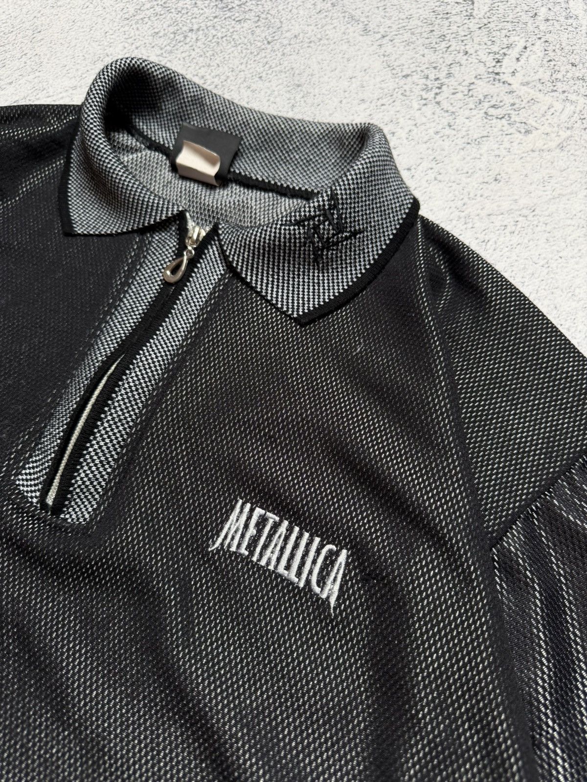 Giant Metallica 90s Vintage Jersey Giant Tour Band Concert Polo Size US XL / EU 56 / 4 - 4 Thumbnail