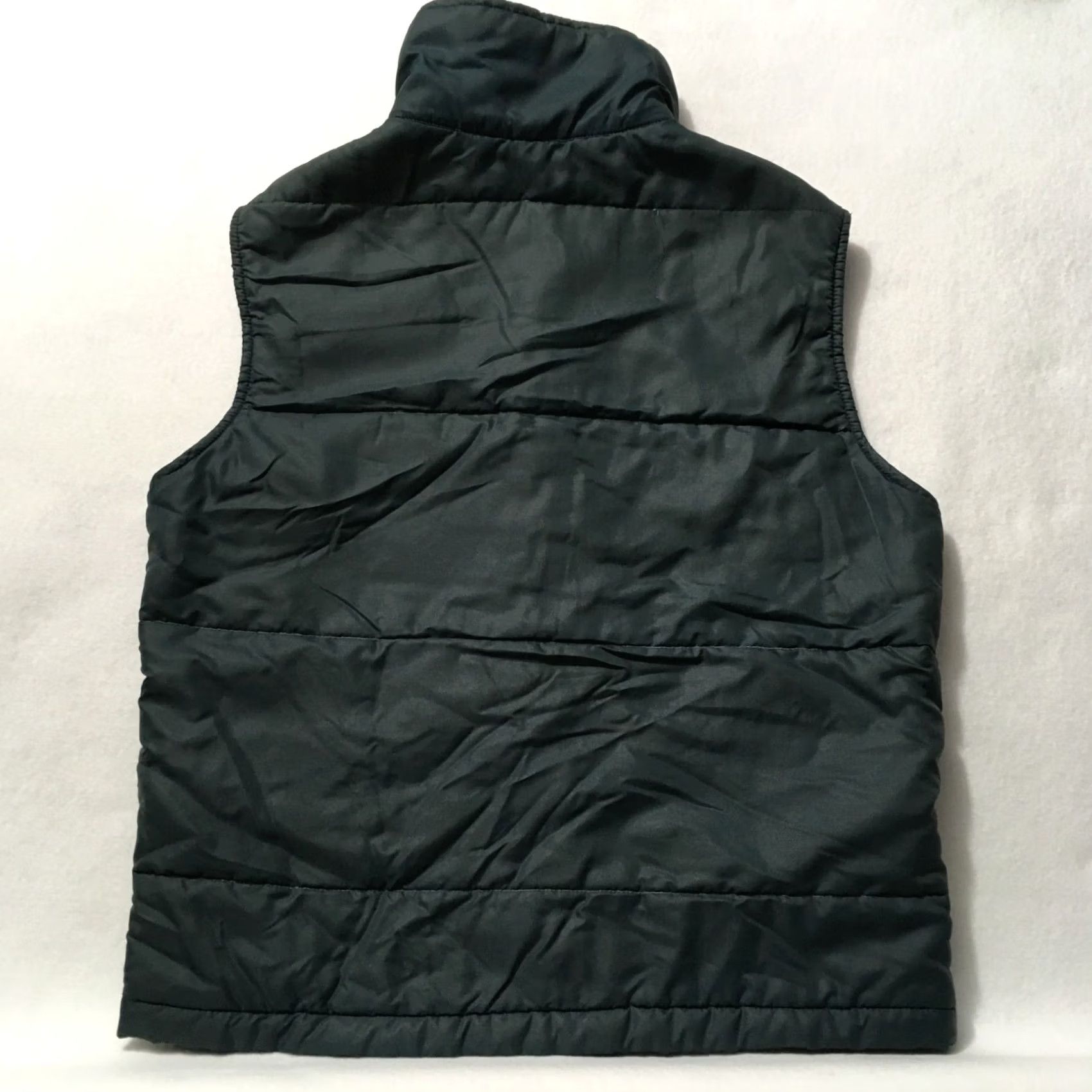 Vintage VINTAGE Down Quilted Vest blue snap buttons slant pockets medium Size US M / EU 48-50 / 2 - 6 Thumbnail