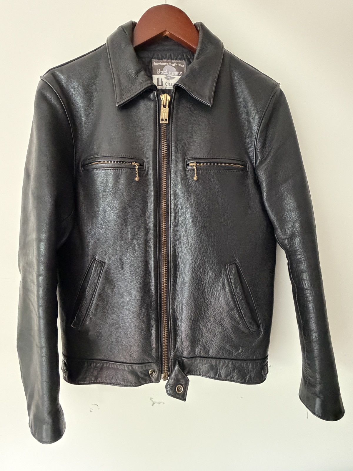 Blackmeans Leather Jacket - Size 3 (Fits US Sz Small)