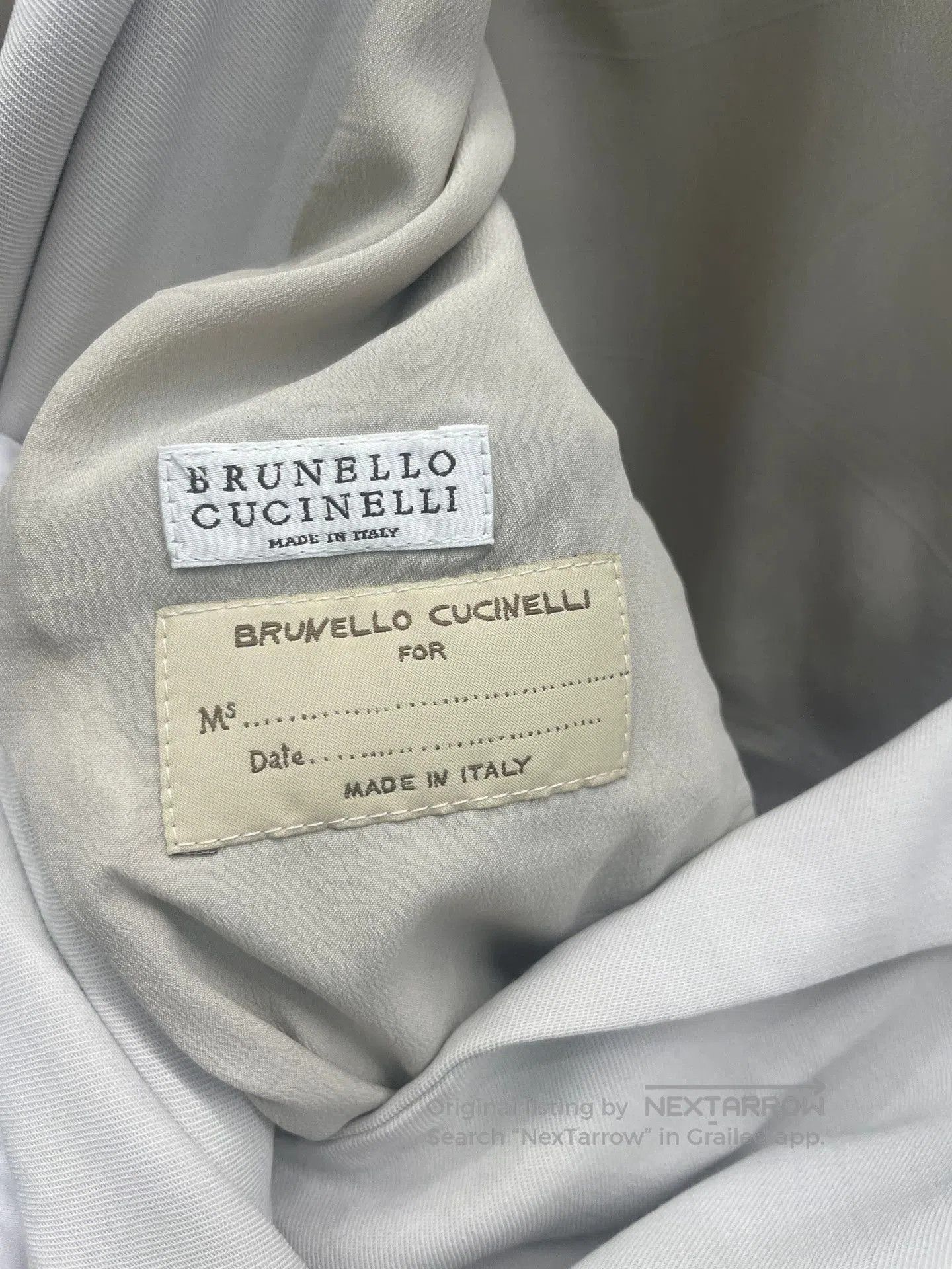 Brunello Cucinelli Brunello Cucinelli Beige Blazer Size 42. Size US XS / EU 42 / 0 - 3 Thumbnail