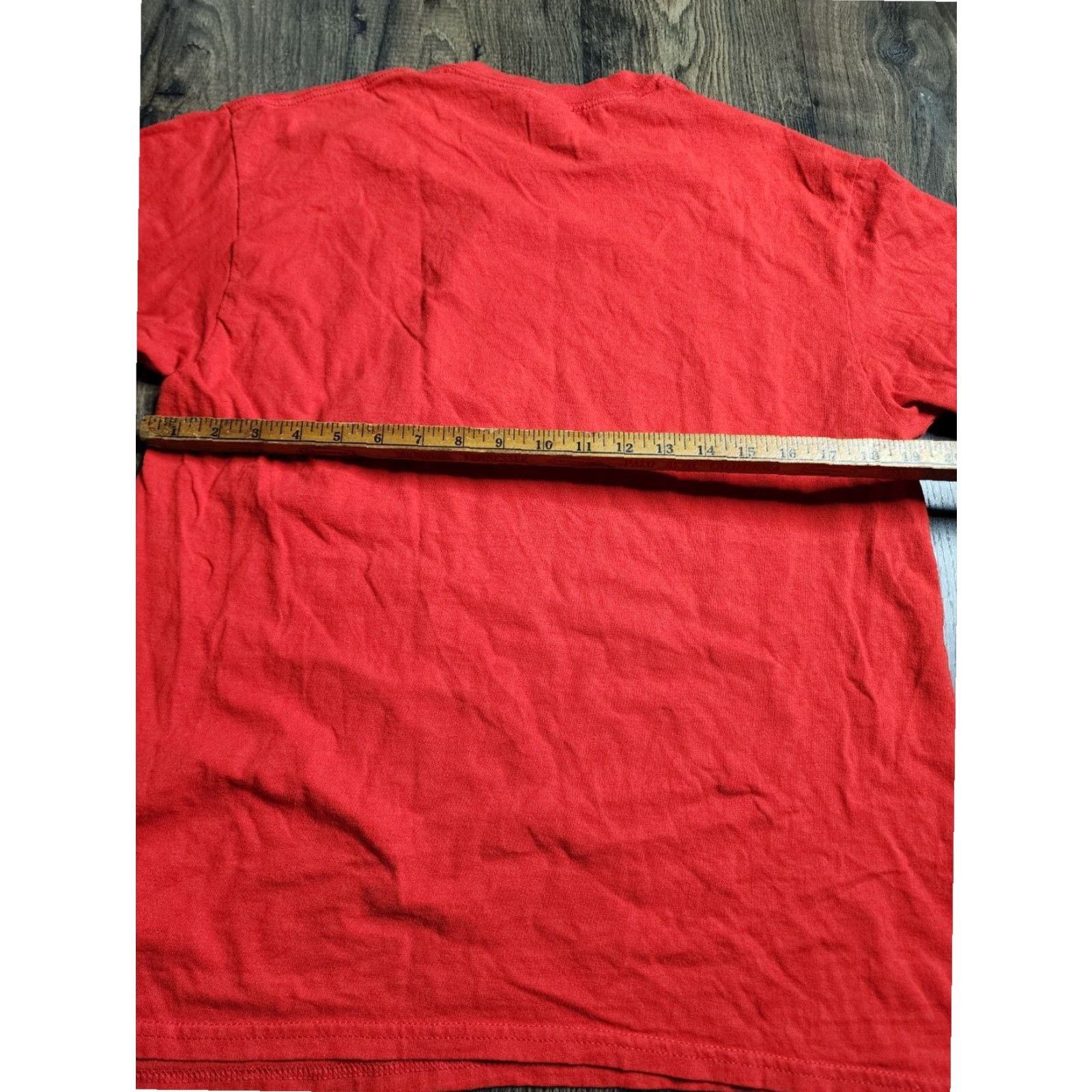 Gildan Rage Against The Machine Graphic Print Red T Shirt Adult Large Gildan Band Tee Size US L / EU 52-54 / 3 - 3 Thumbnail