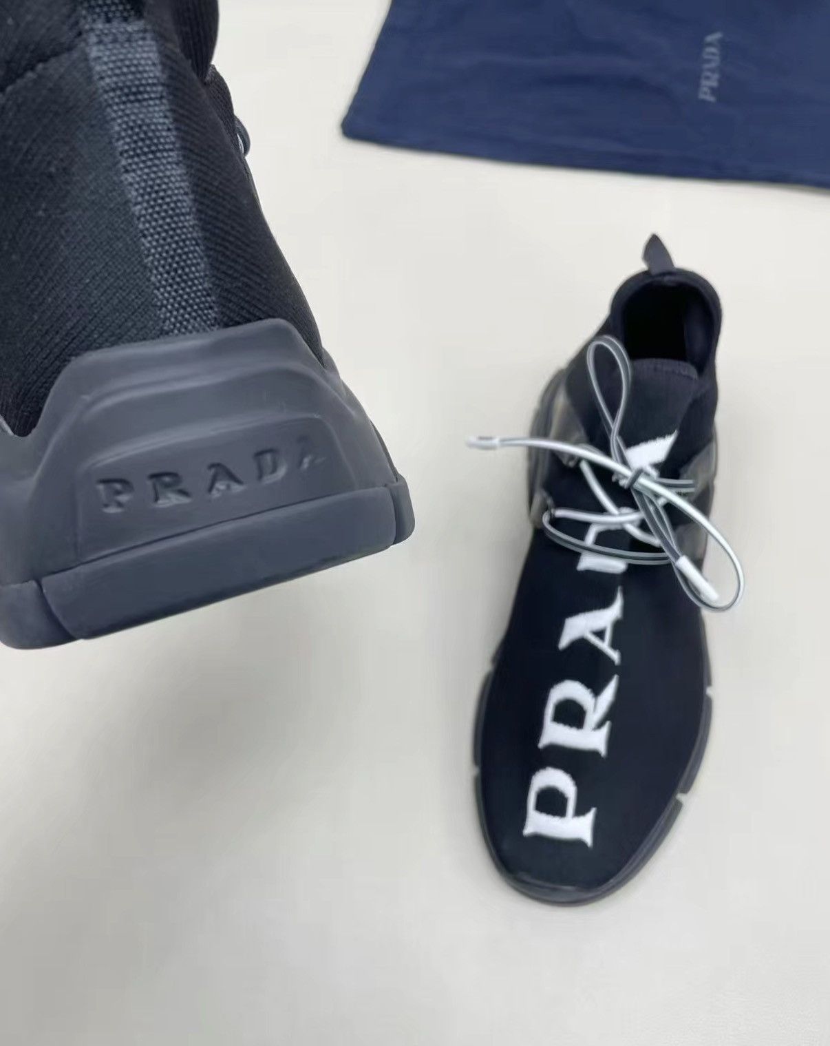 Prada PRADA Mesh Casual Shoes J30 Size US 6.5 / EU 39-40 - 7 Thumbnail