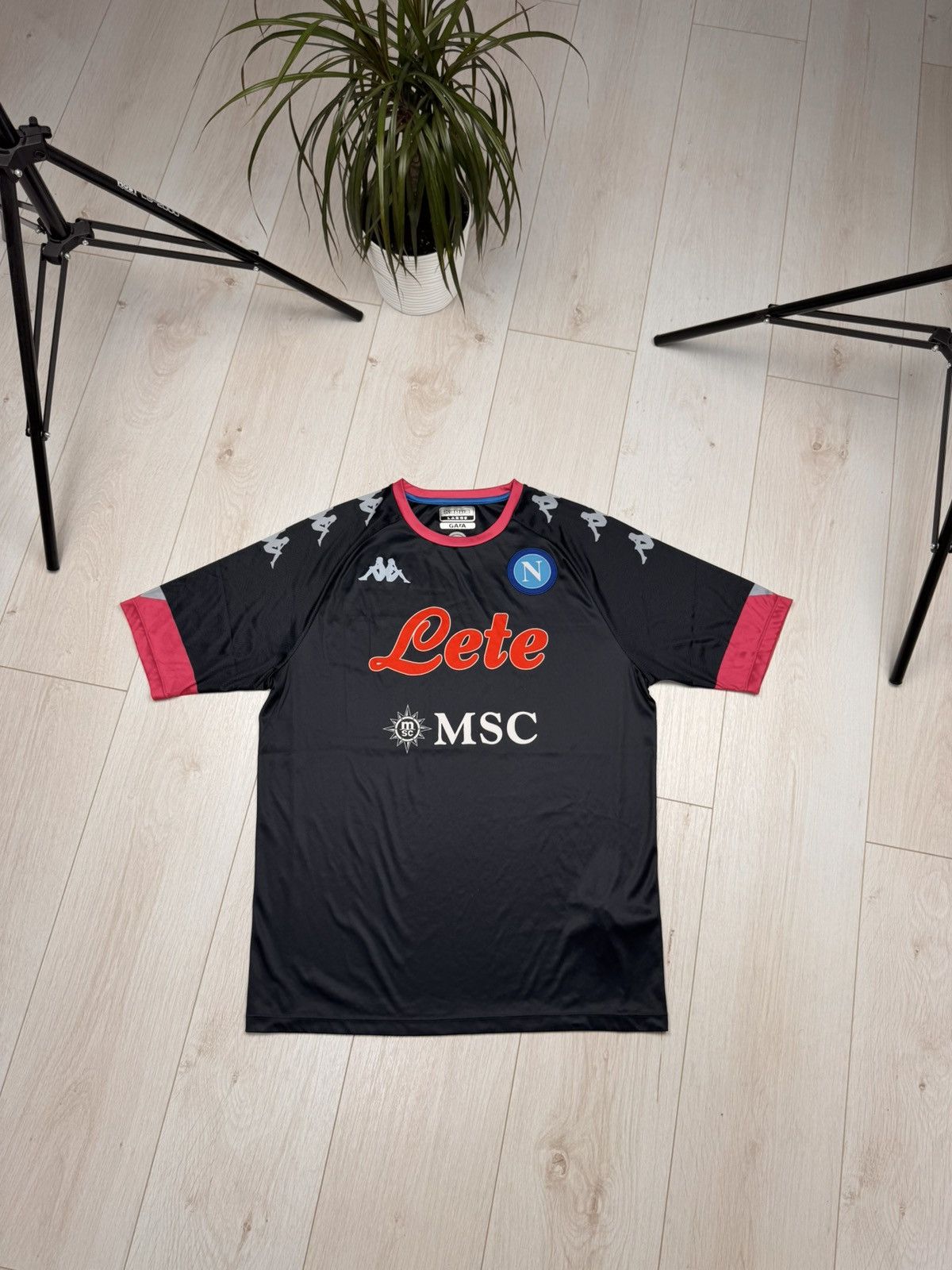 Kappa Kappa SSC Napoli 20/21 Soccer Jersey Size US L / EU 52-54 / 3 - 1 Thumbnail