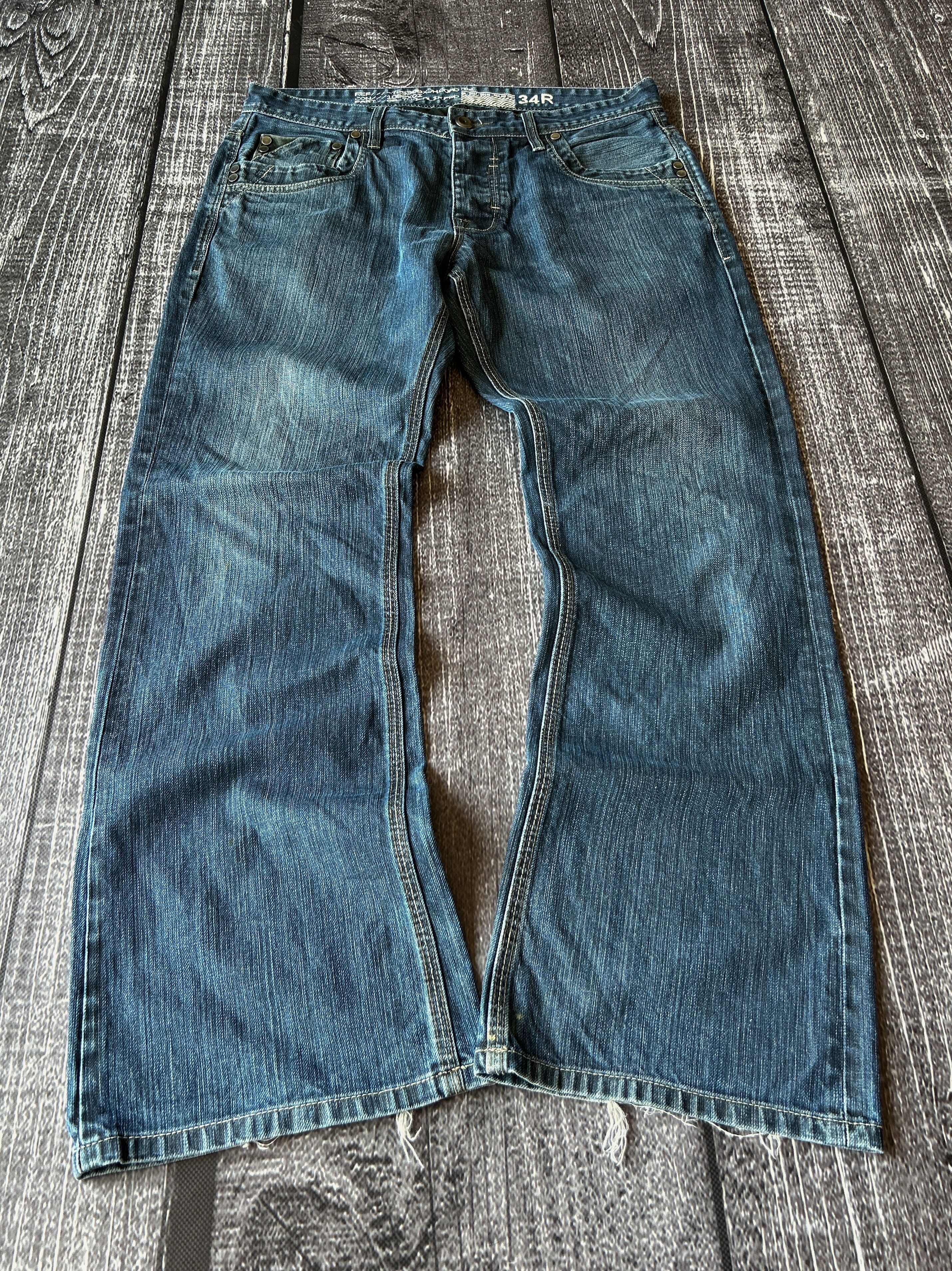 Designer Vintage Hysteric Glamour Balenciaga Style Japanese Jeans 90s Size US 32 / EU 48 - 1 Thumbnail