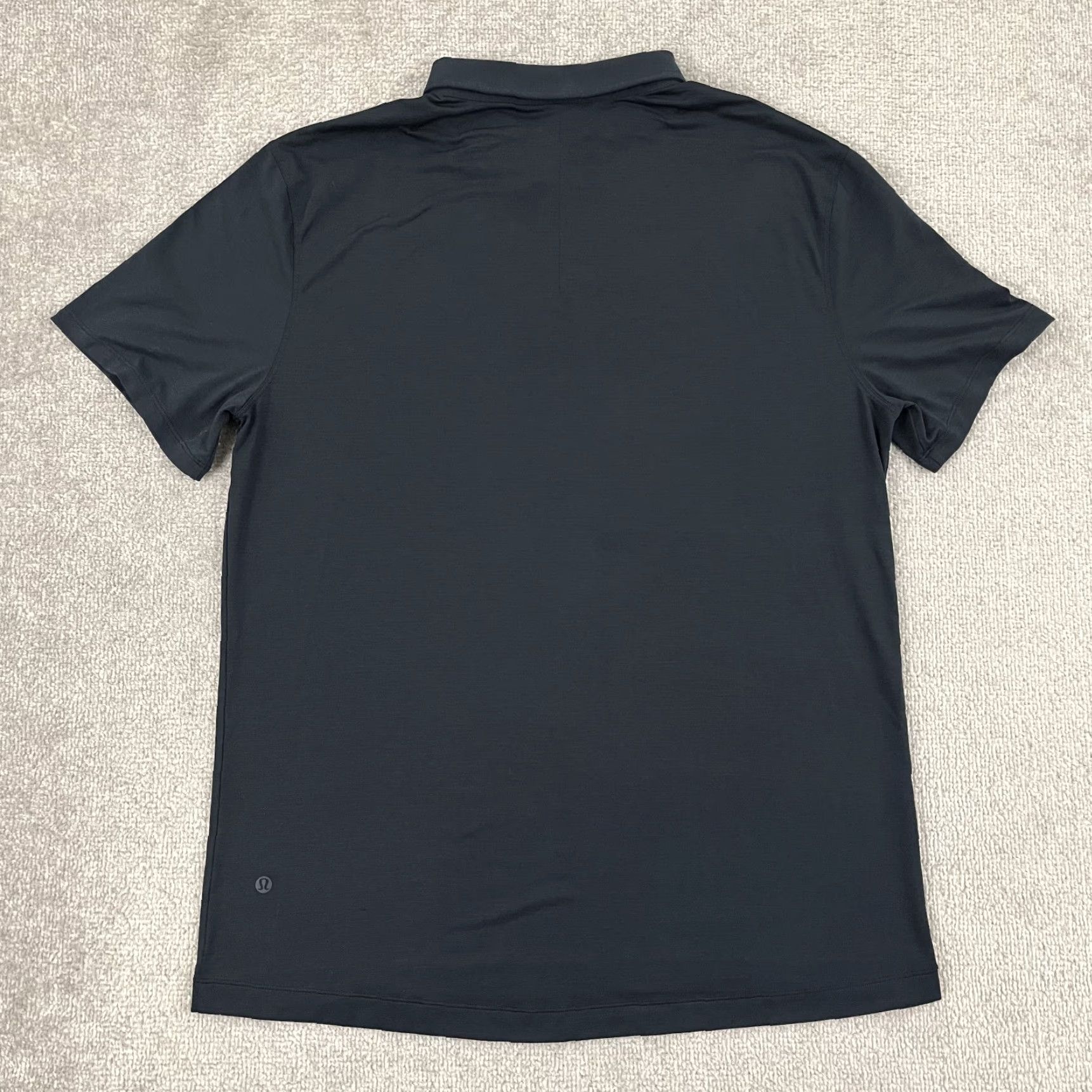 Lululemon Lululemon Polo Men L/XL Navy Blue Golf Active Performance Preppy Business Casual Mens Size US L / EU 52-54 / 3 - 2 Thumbnail