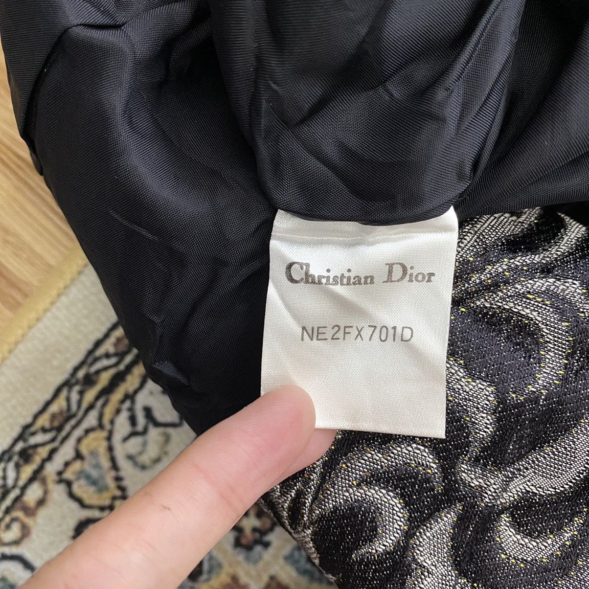 Dior MADEMOISELLE CHRISTIAN DIOR Overprint Tweed Coat Size M / US 6-8 / IT 42-44 - 4 Thumbnail