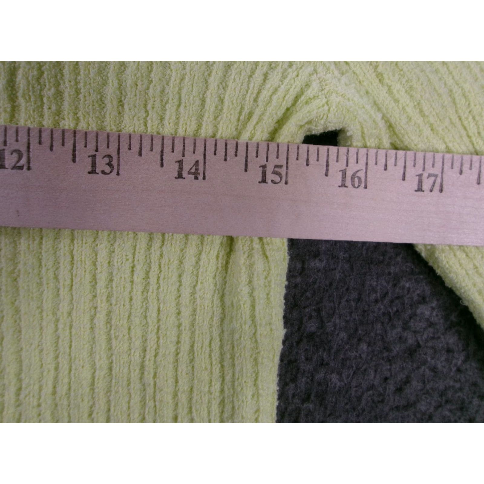 Old Navy Old Navy Sweater Women XS Green Citrine Textured Rib Mock Neck Lightweight Womens Size XS / US 0-2 / IT 36-38 - 3 Thumbnail