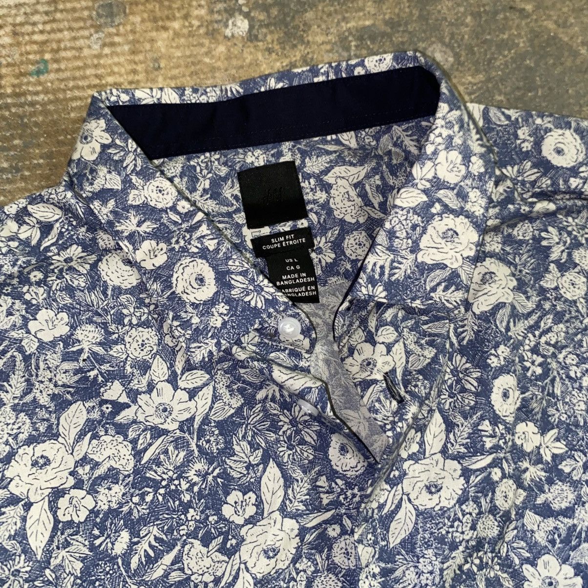 H&M H&M Slim Fit Button up Long sleeve Size L Size US L / EU 52-54 / 3 - 2 Thumbnail