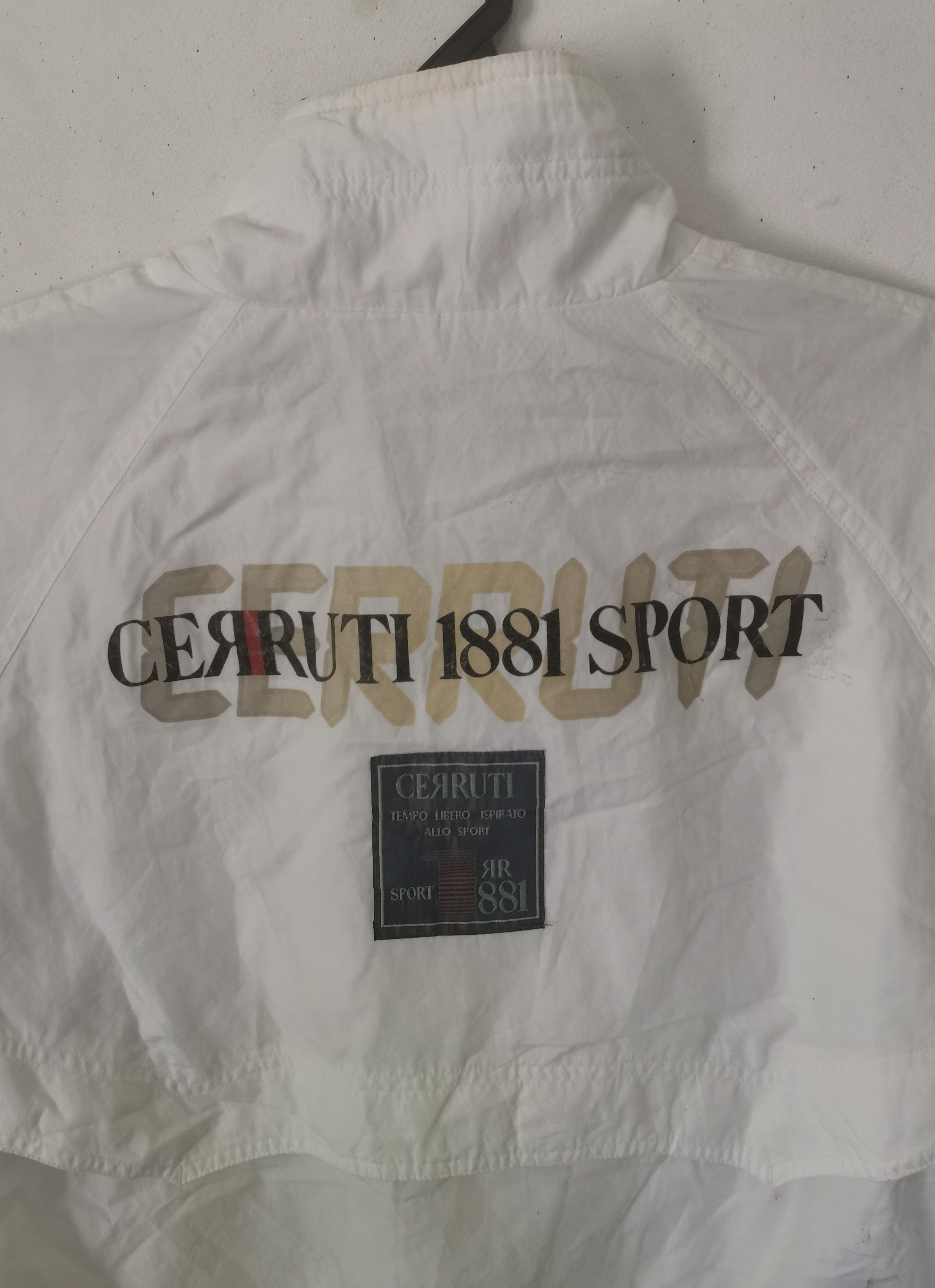 Cerruti 1881 Rare CERRUTI 1881 Sport sweater white colour Size US M / EU 48-50 / 2 - 2 Thumbnail