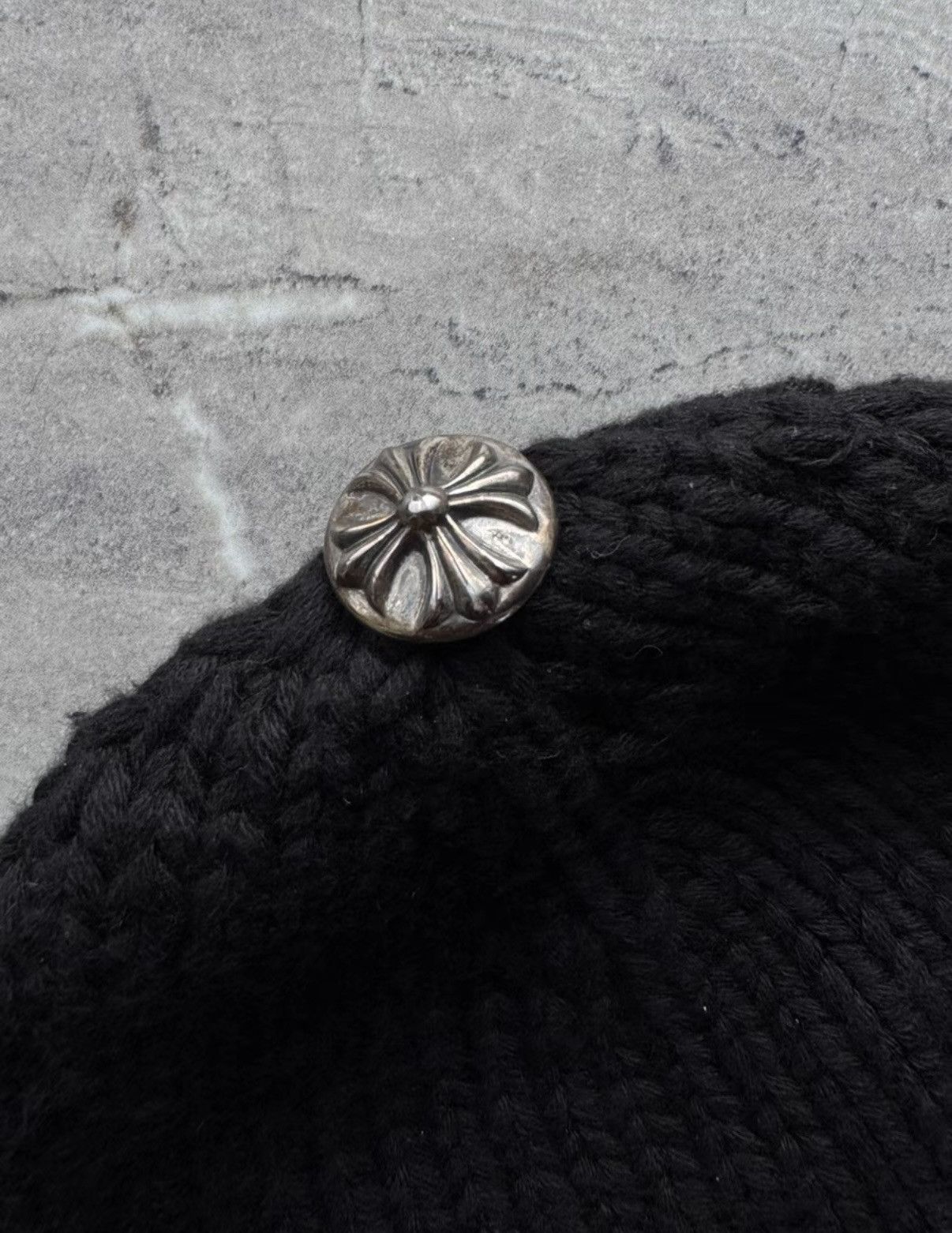 Chrome Hearts Chrome Hearts Camouflage Cross Leather Applique Beanie Size ONE SIZE - 4 Thumbnail