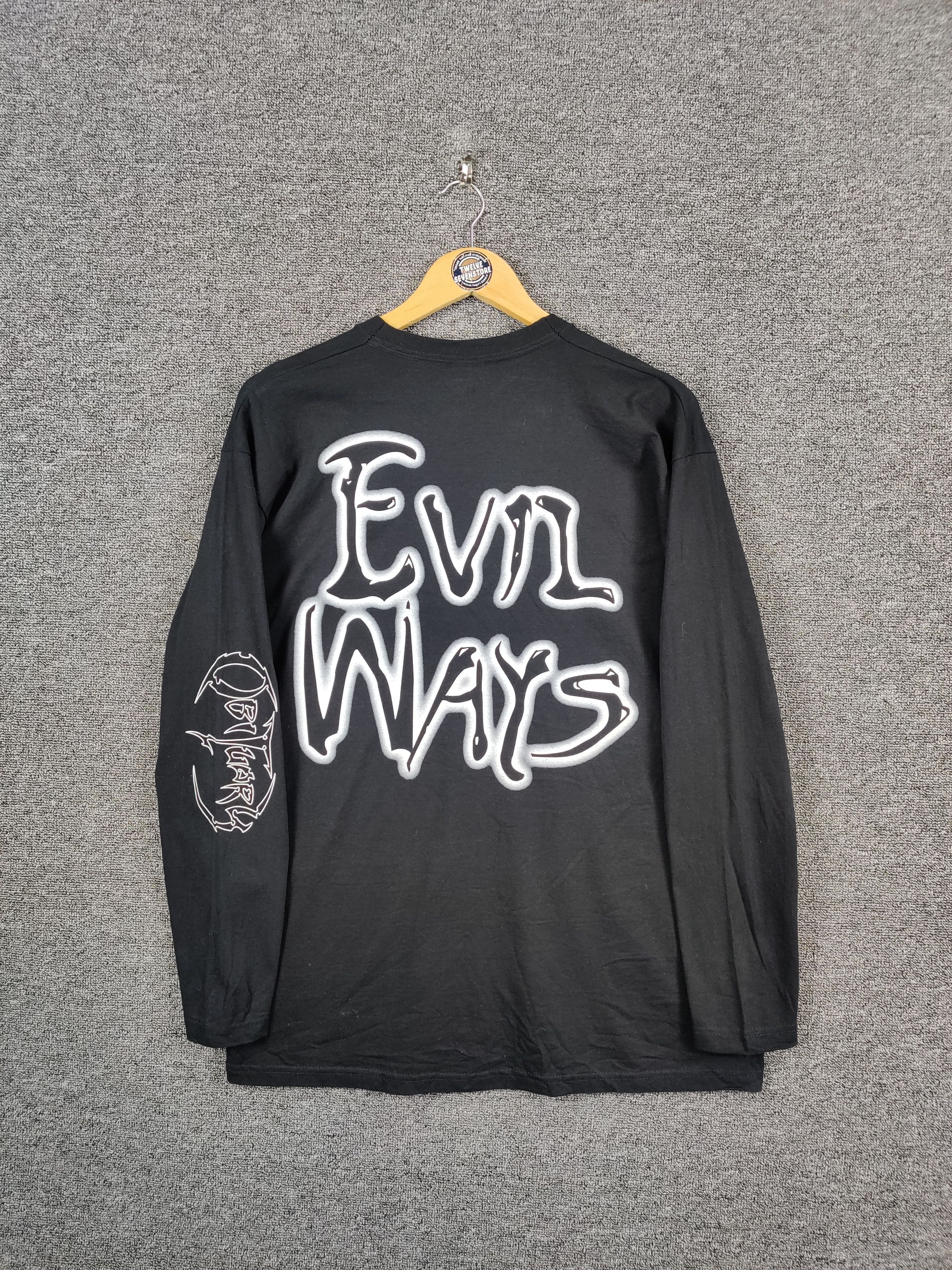 Band Tees Vintage Obituary Evil Ways Long Sleeve Band Tee Tshirt Size US L / EU 52-54 / 3 - 6 Thumbnail