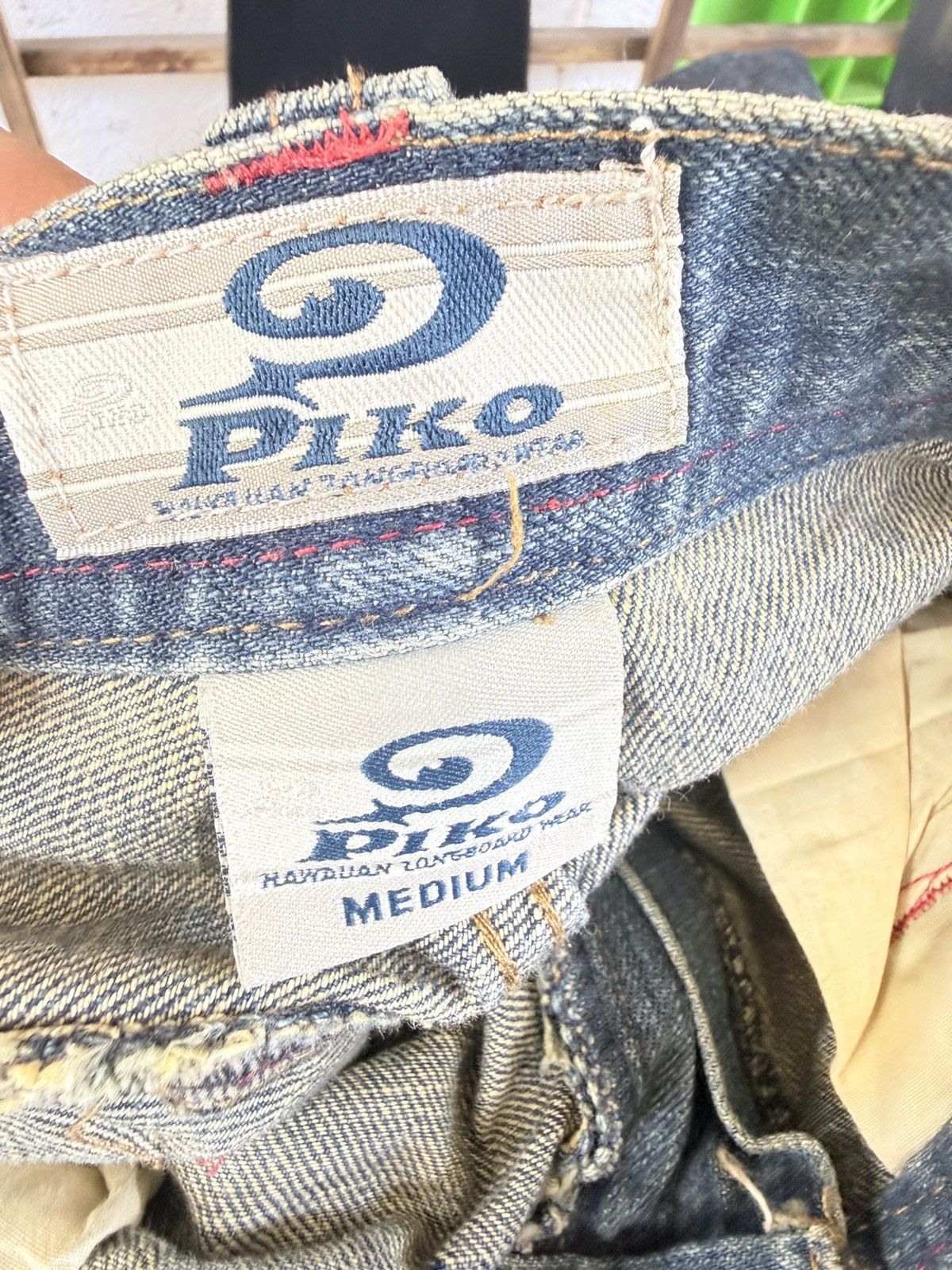 Japanese Brand Piko baggy denim pants Size US 30 / EU 46 - 3 Thumbnail