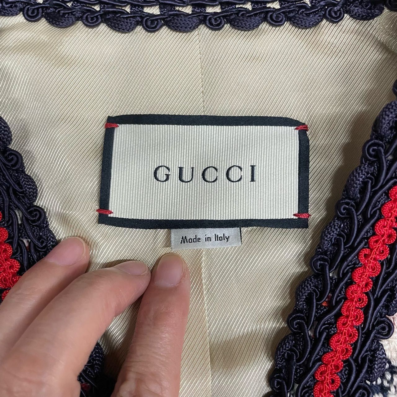 Gucci Gucci Size 38 Woven fragrant style full-print coat 2501-Nex Size US XXS / EU 40 - 3 Thumbnail
