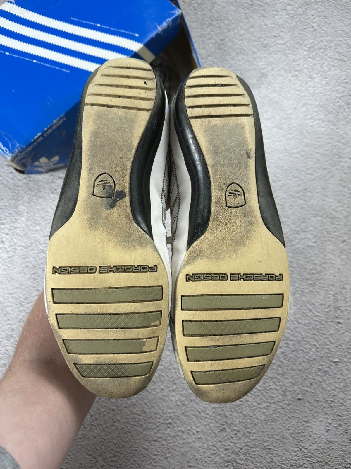 Adidas × Porsche Design Vintage Adidas Porsche Design S 2 Monogram Leather Sneakers Size US 11.5 / EU 44-45 - 13 Thumbnail
