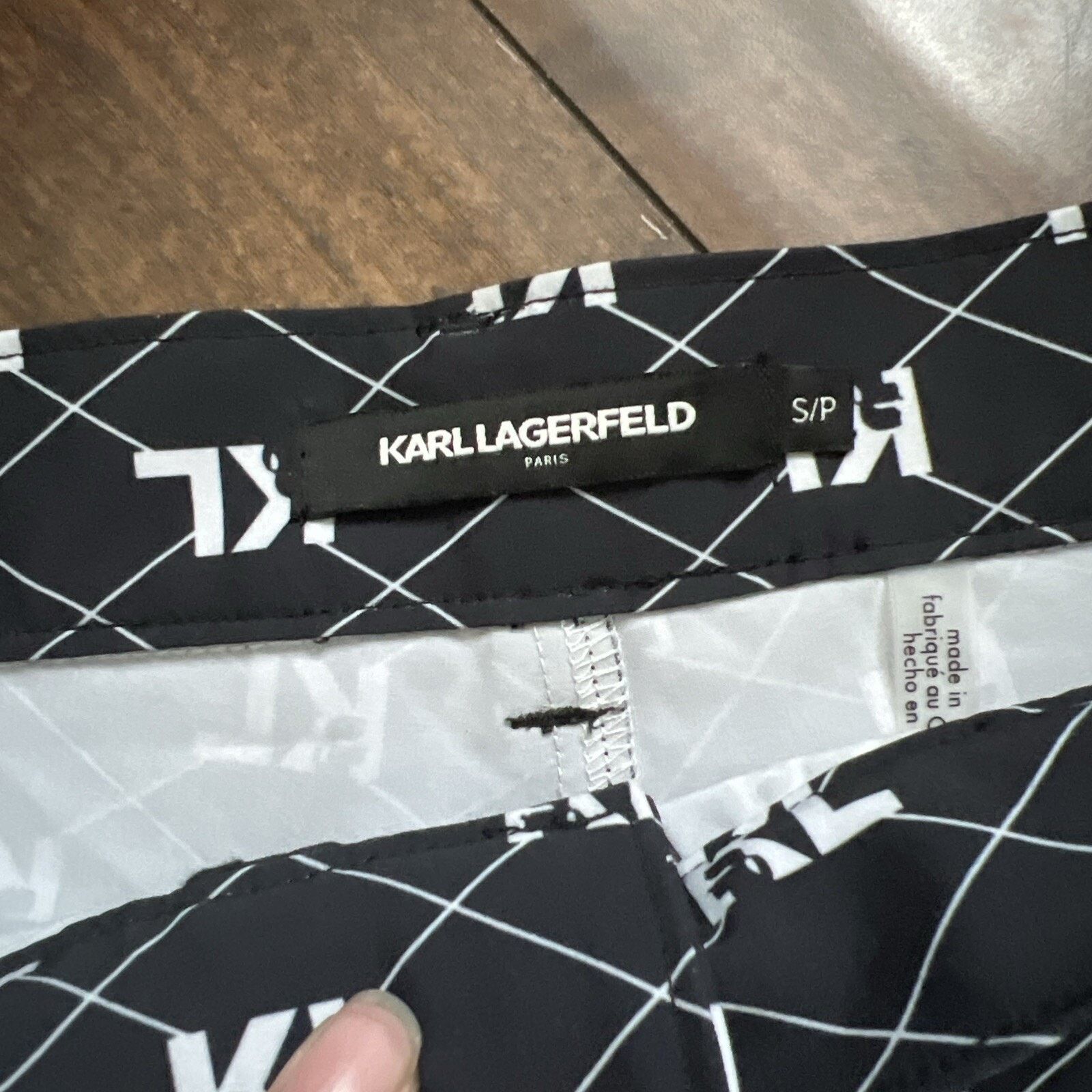 Karl Lagerfeld Karl Lagerfeld Karl All Over Print Short Men's Blue Size S Size US 31 - 3 Thumbnail