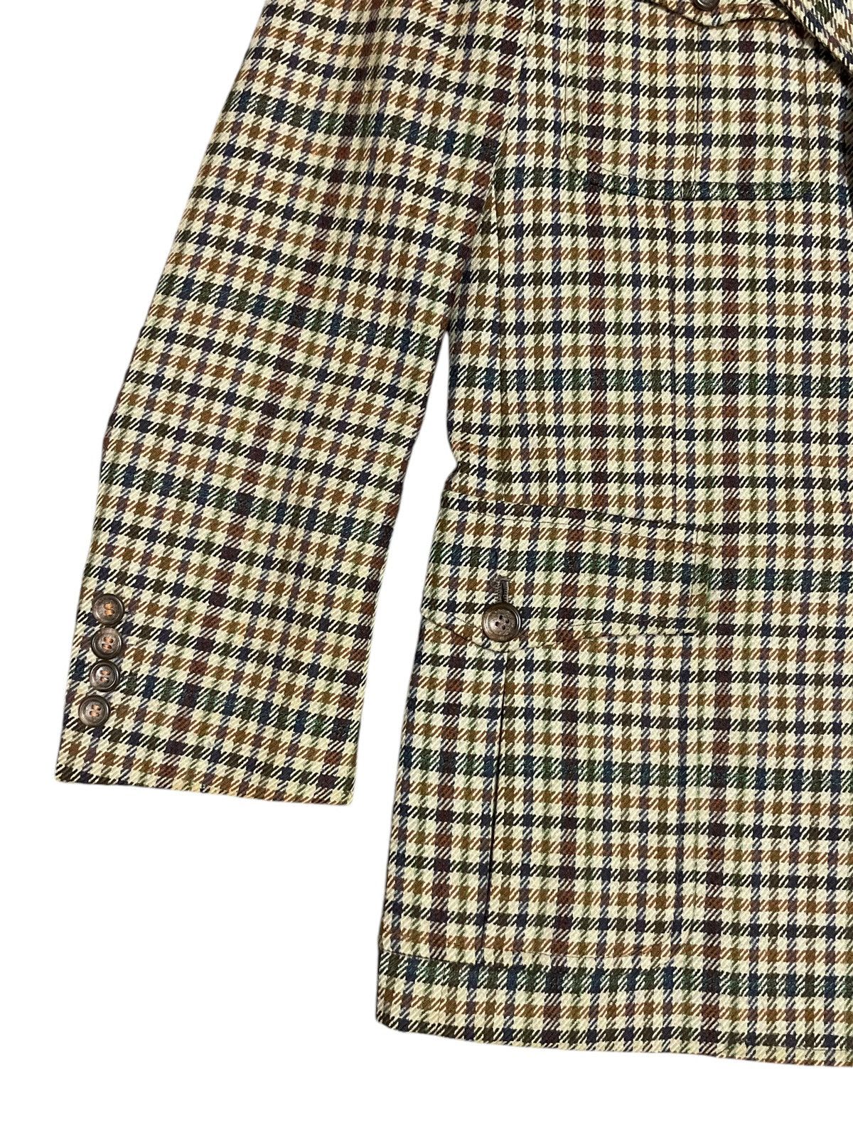 Yves Saint Laurent Vintage Yves Saint Laurent Single Breasted Plaid Wool Blazer Size US M / EU 48-50 / 2 - 4 Thumbnail