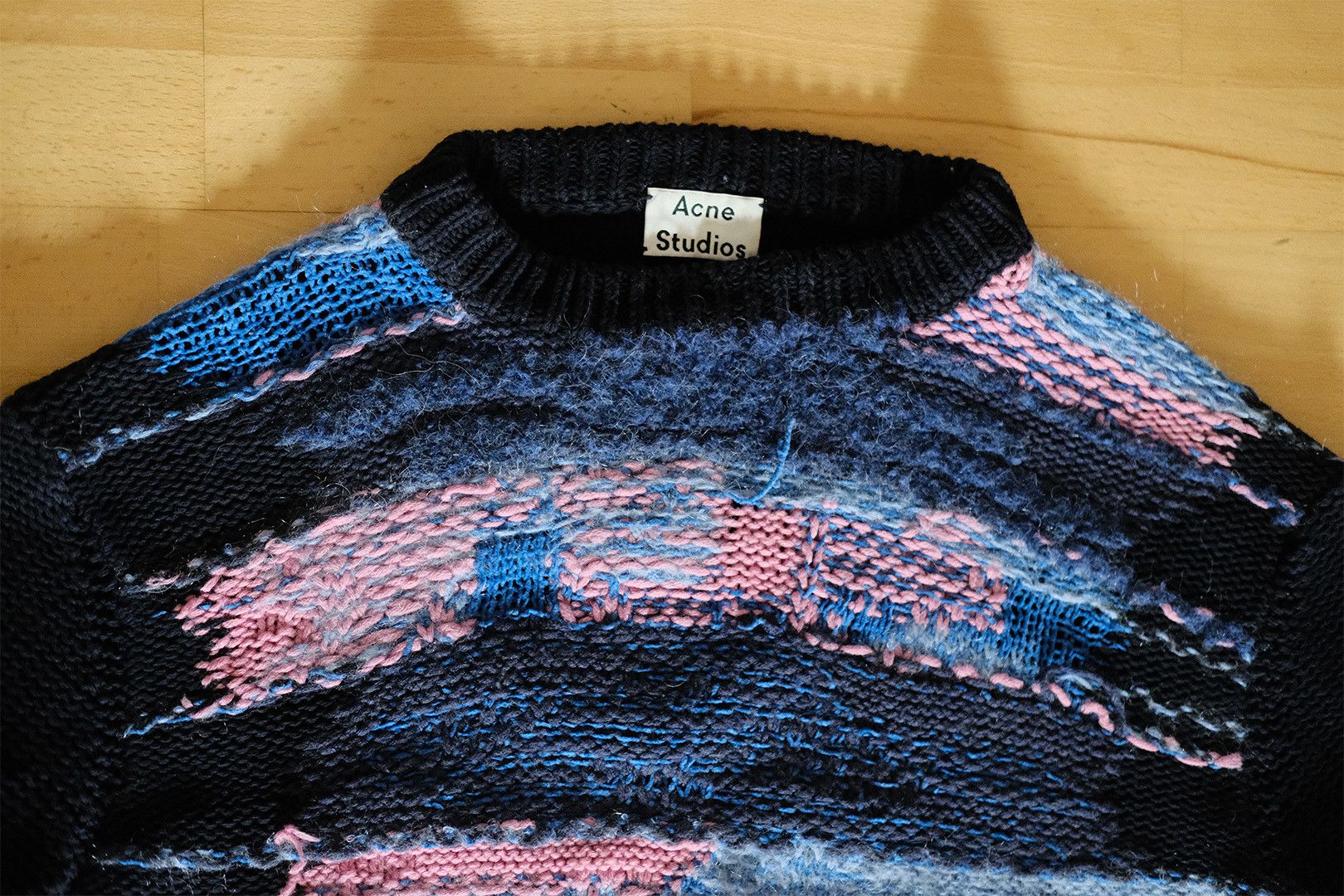 Acne Studios Acne Studios Irregular Striped Sweater Size US S / EU 44-46 / 1 - 2 Thumbnail