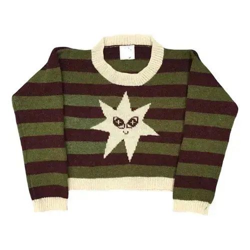 Japanese Brand Y2K Women's Sweater Clothing Vintage Knitted Size ONE SIZE - 3 Thumbnail