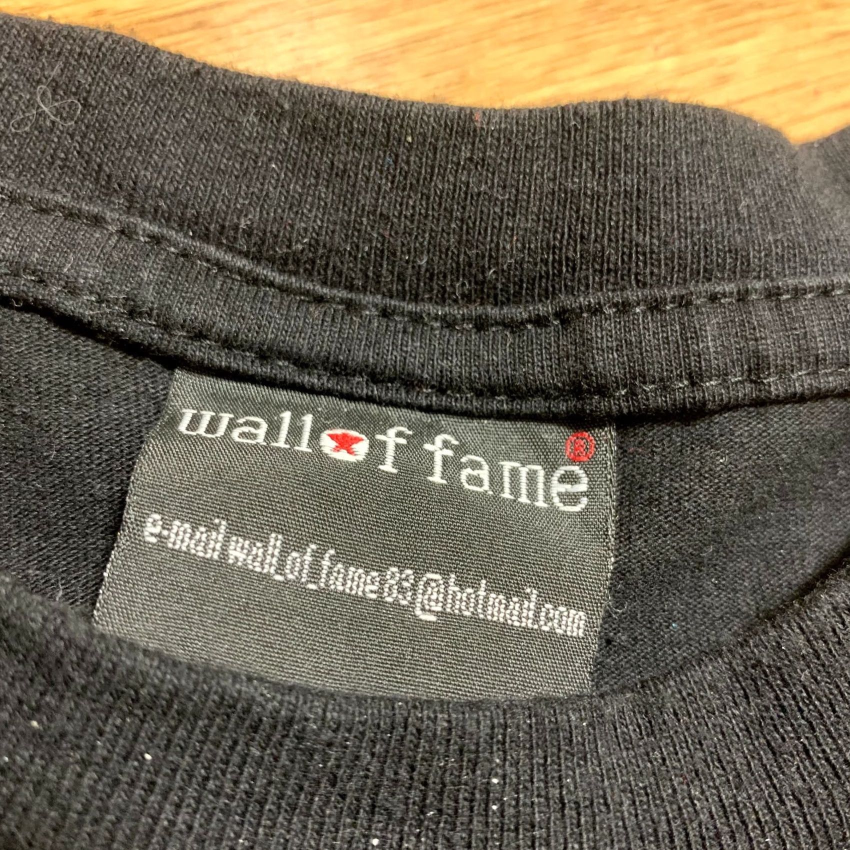 Walls Wall of fame The Beatles T-Shirt Vintage Crew Neck Short Sleeve Black S Mens Beach Shirt Size US S / EU 44-46 / 1 - 4 Thumbnail