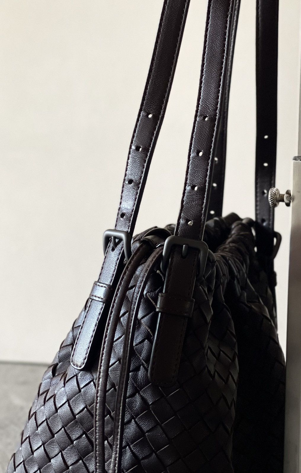 Bottega Veneta Bottega Veneta - Drawstring Tassel Bucket - Shoulder Bag Size ONE SIZE - 15 Thumbnail