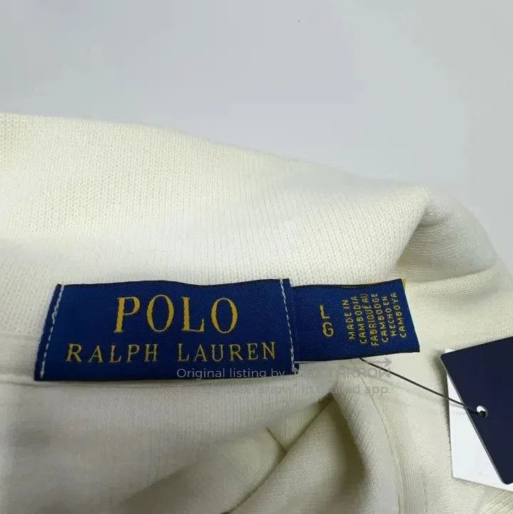 Polo Ralph Lauren Polo Ralph Lauren FW22 Solid Logo Zip Collar Sweatshirt. Size US L / EU 52-54 / 3 - 5 Thumbnail