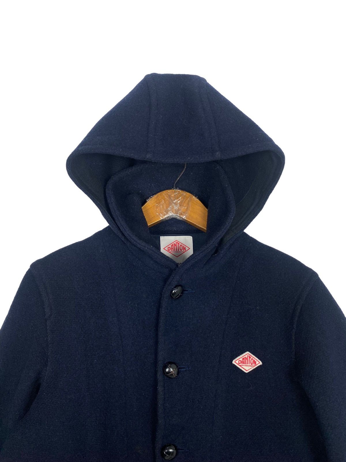 Danton Rare‼️ Danton Wool Coat Hoodie Made in Japan Size US S / EU 44-46 / 1 - 3 Thumbnail