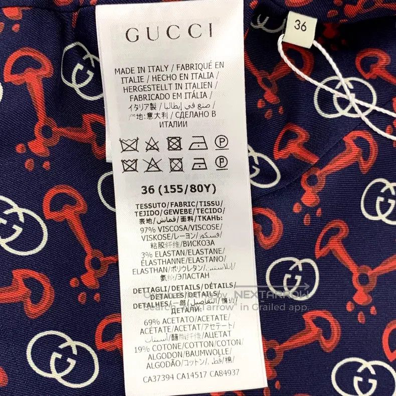 Gucci Gucci Dark blue rolled edge design lapel single-breasted l Size XS / US 0-2 / IT 36-38 - 6 Thumbnail