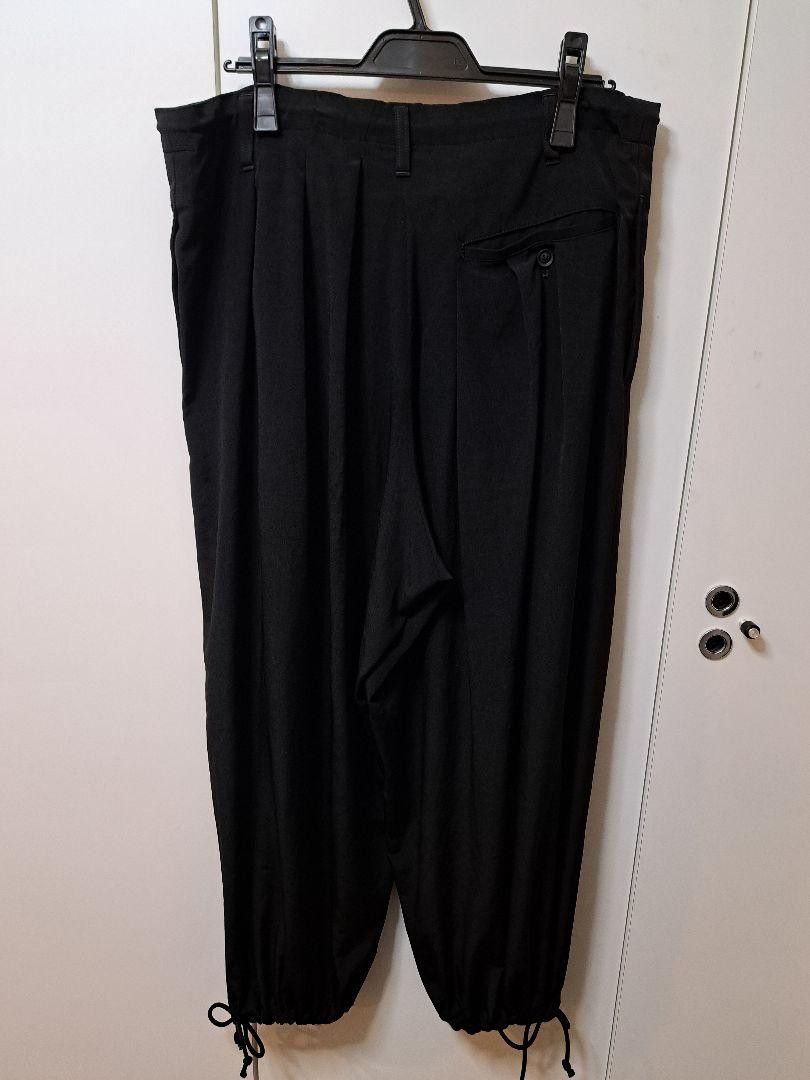 Yohji Yamamoto Pour Homme 25ss TA TUXEDO SLIM Baloon Pants HP-P15-500 Size US 38 / EU 54 - 2 Thumbnail