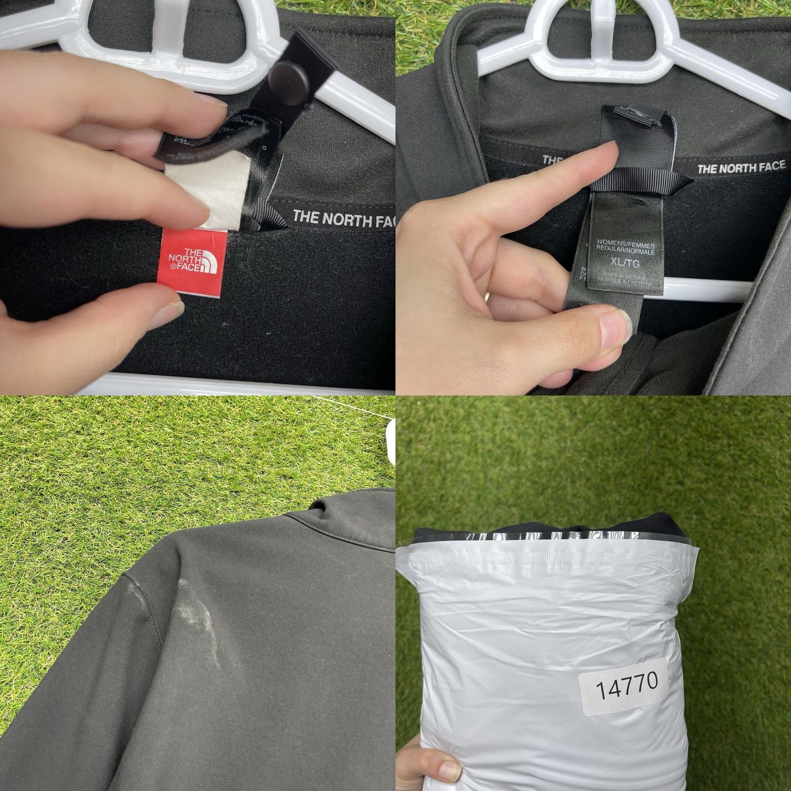 The North Face The North Face Apex Jacket Womens XL Full Zip Fleece Lined Softshell Hiking Size XL / US 12-14 / IT 48-50 - 9 Thumbnail