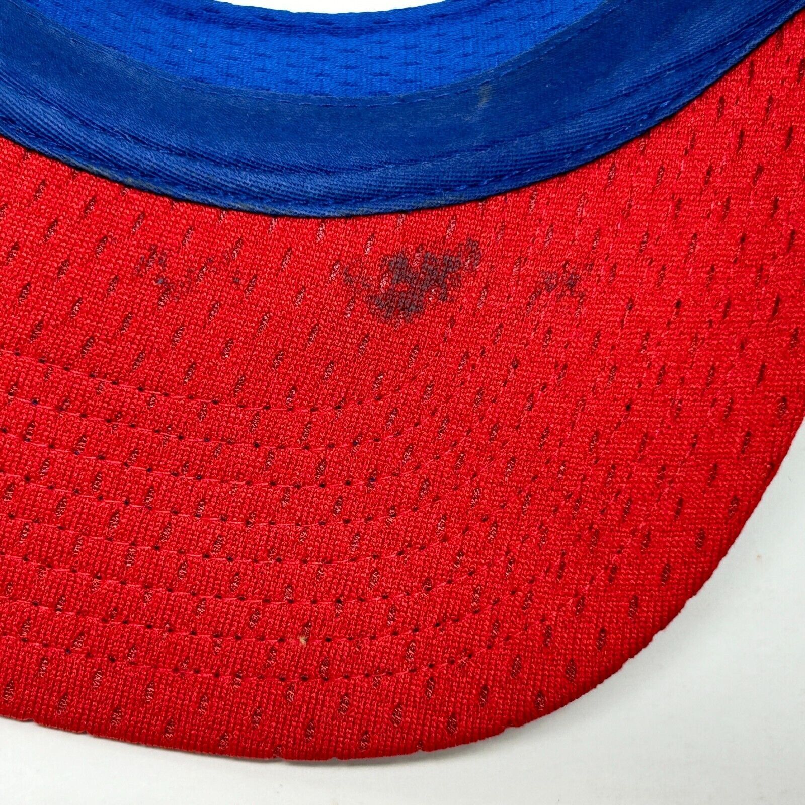 Other Chicago Cubs Visor Hat Cap Blue Strapback Baseball MLB Size ONE SIZE - 6 Thumbnail