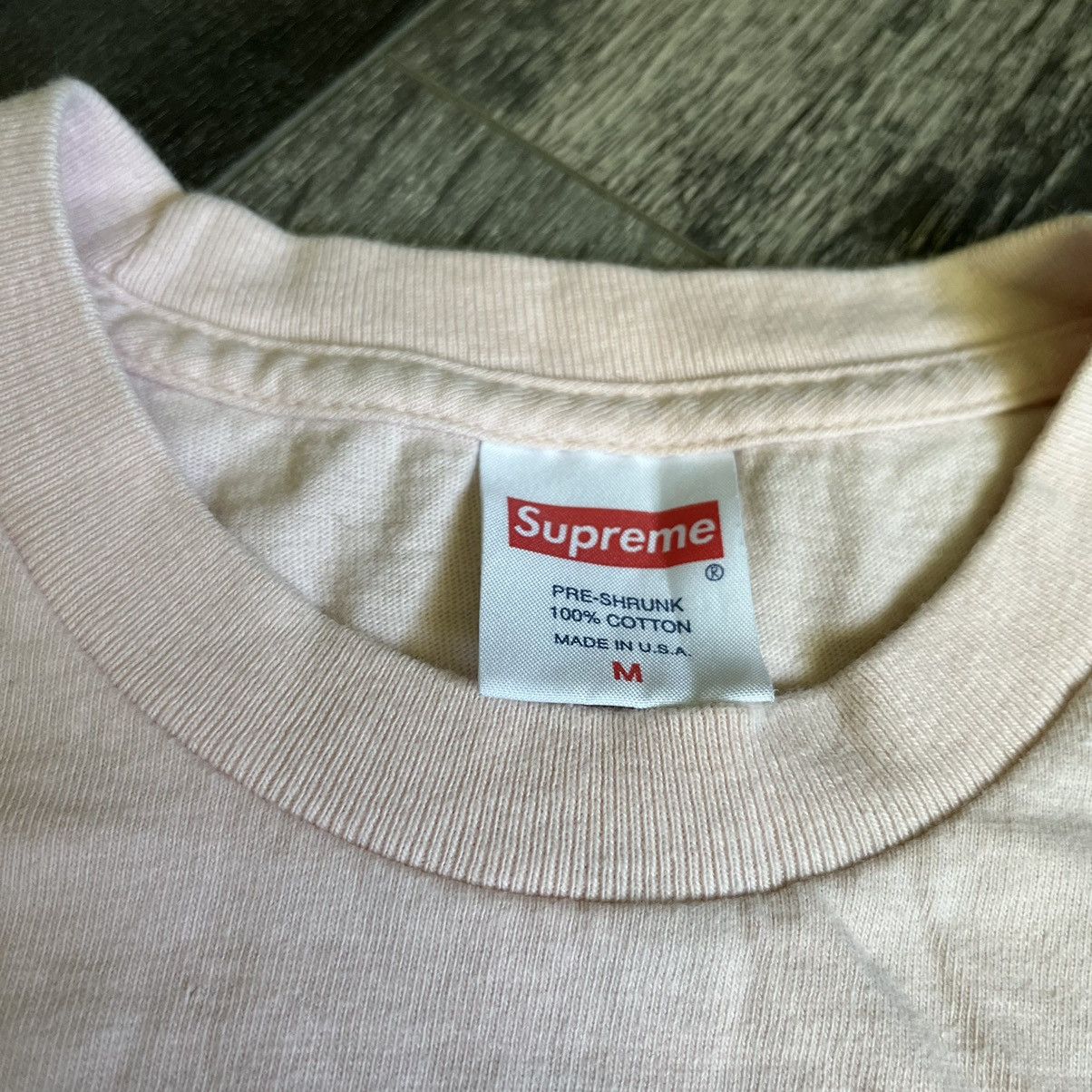 Supreme Supreme Mike Hill Brains Tee Peach SS17 Size US M / EU 48-50 / 2 - 7 Thumbnail