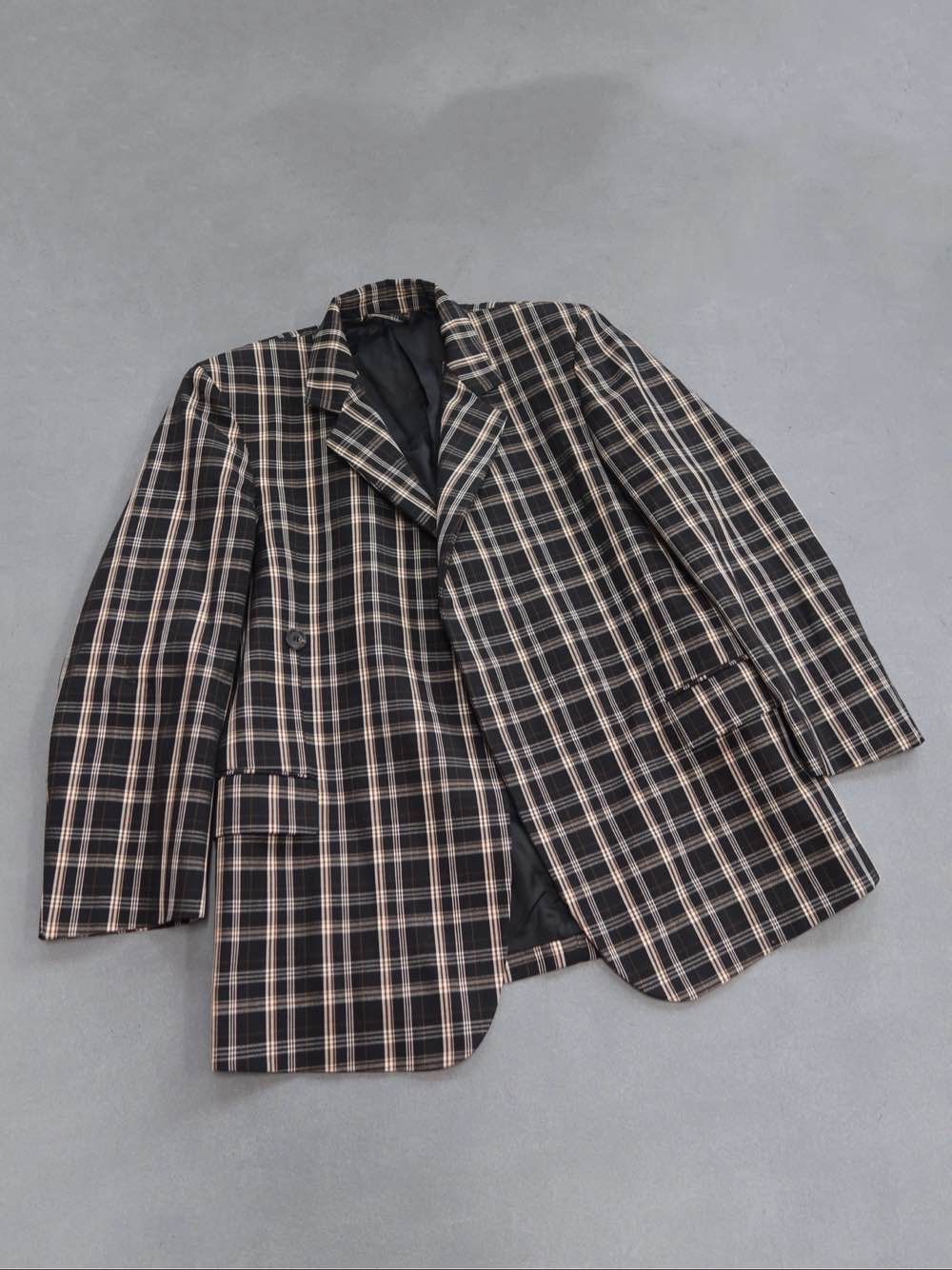 Balenciaga Balenciaga Plaid Blazer Size 34 Size XS / US 0-2 / IT 36-38 - 1 Thumbnail