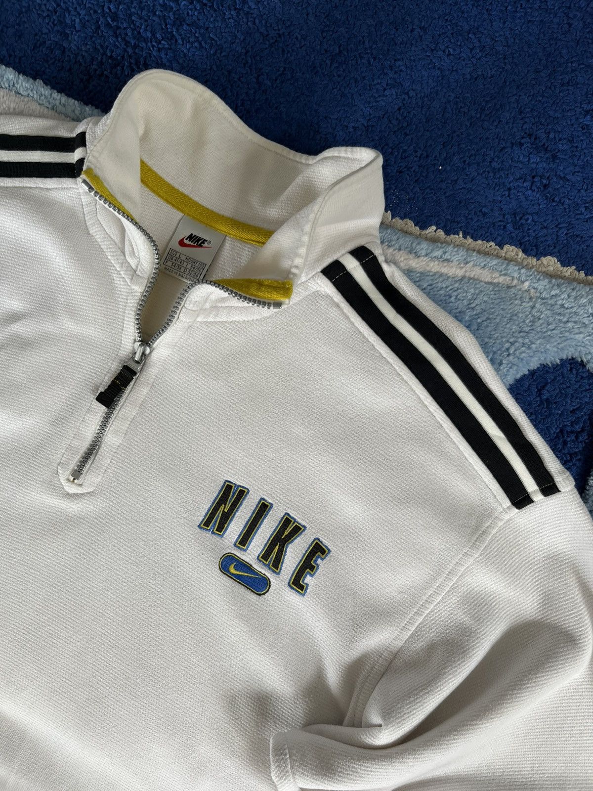 Nike NIKE 1/3 ZIP VINTAGE OVERSIZE BOXY SWEATSHIRT Size US L / EU 52-54 / 3 - 4 Thumbnail