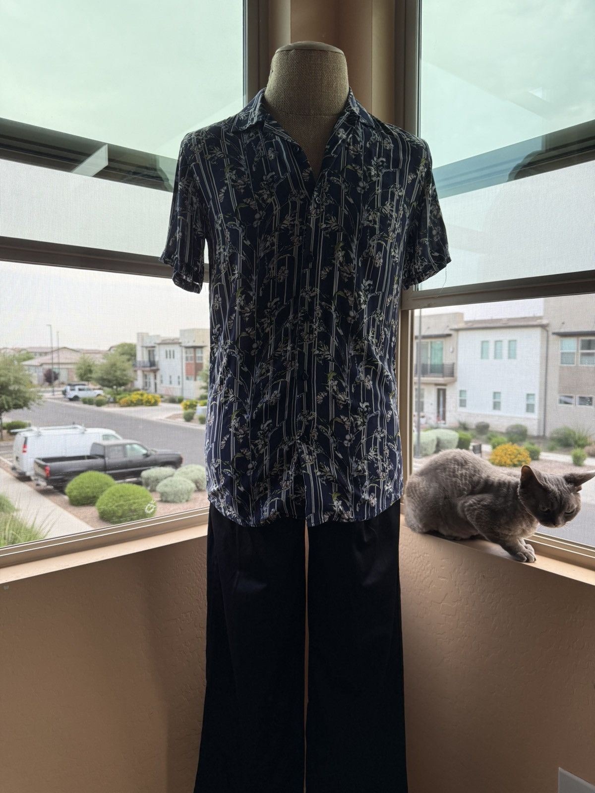 River Island Medium - Retro Pattern Zip Jacket - Boho Streetwear Vibes Size US M / EU 48-50 / 2 - 1 Thumbnail