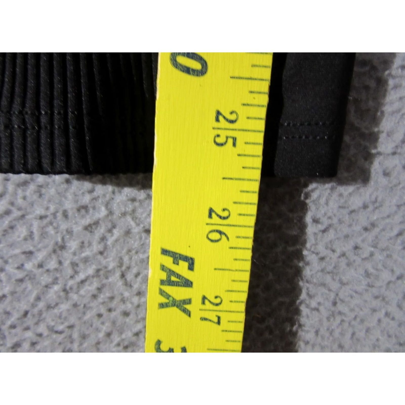 Logo 7 Peloton Leggings Womens Medium Black Ribbed Stretch Logo Mid Rise Gym Workout Size 32" / US 10 / IT 46 - 4 Thumbnail