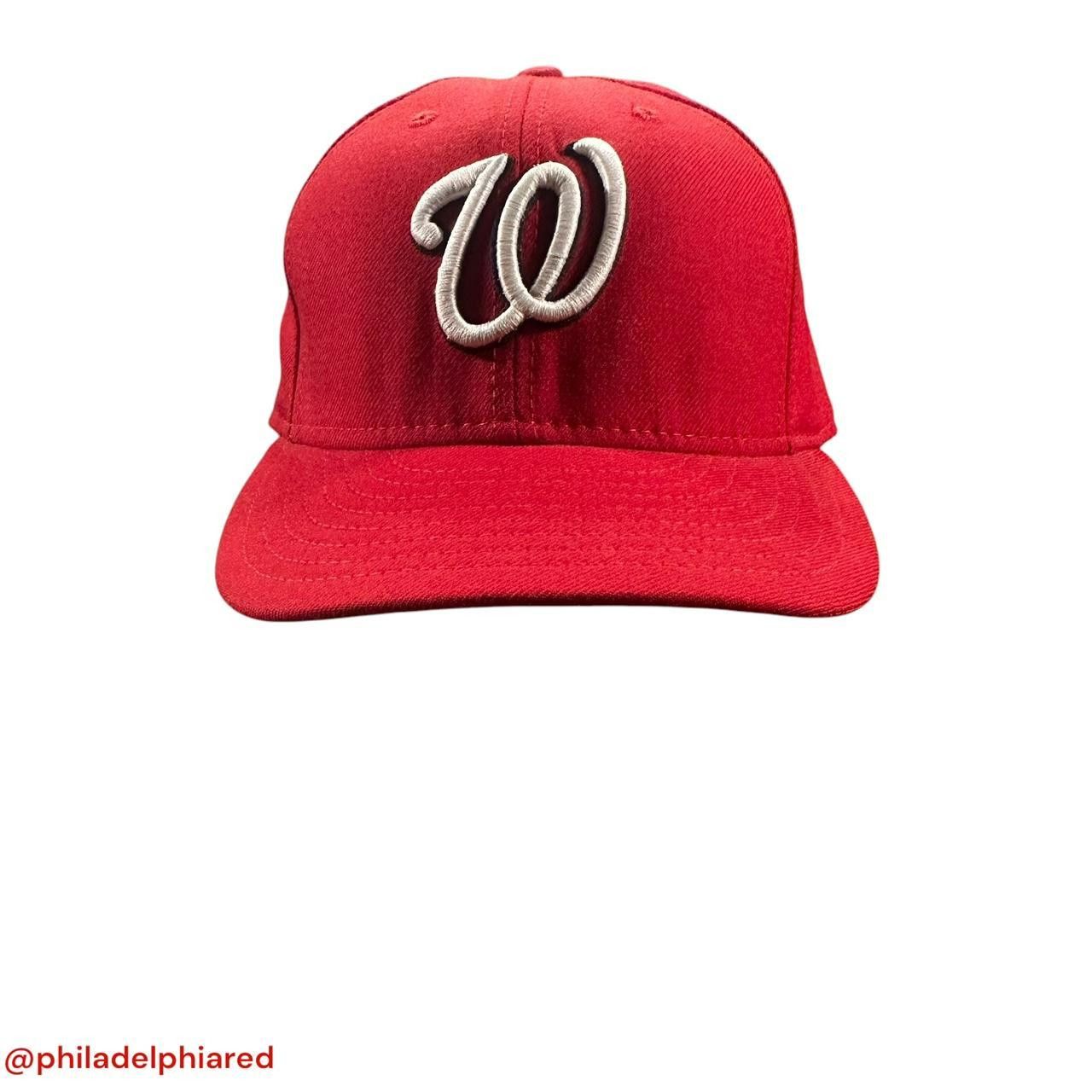 New Era Vintage 1990s Washington Nationals New era fitted hat 7 3/8 Size ONE SIZE - 1 Thumbnail