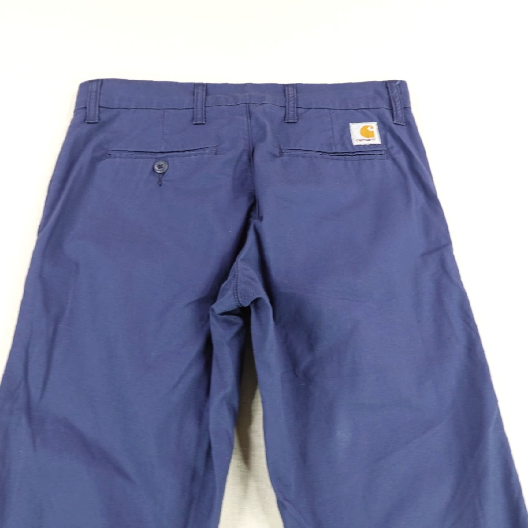 Carhartt VINTAGE Carhartt Pants Mens 29x32 Blue WIP Chino Straight Utility Shirt Size US 30 / EU 46 - 6 Thumbnail